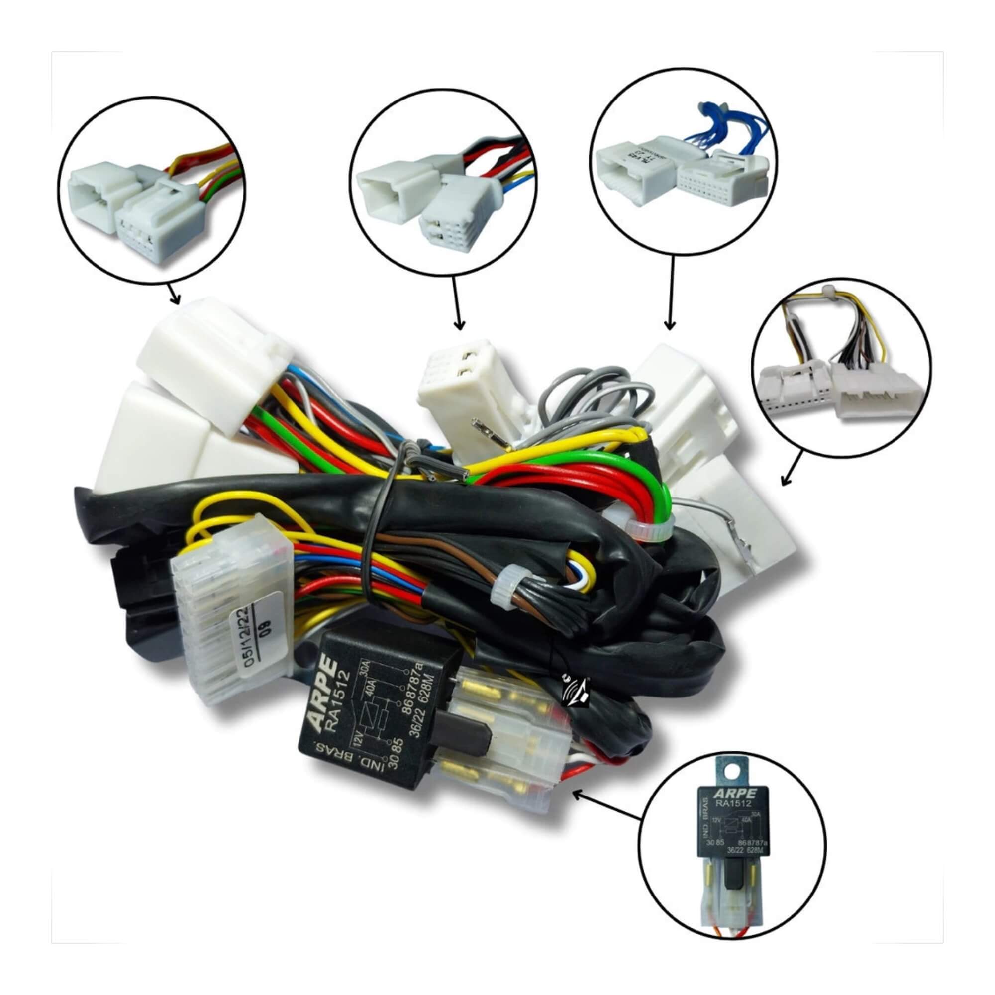 Módulo Acionamento de Vidro e Recolhimento Retrovisor Yaris 18/21 FKS - MLV45 TY17