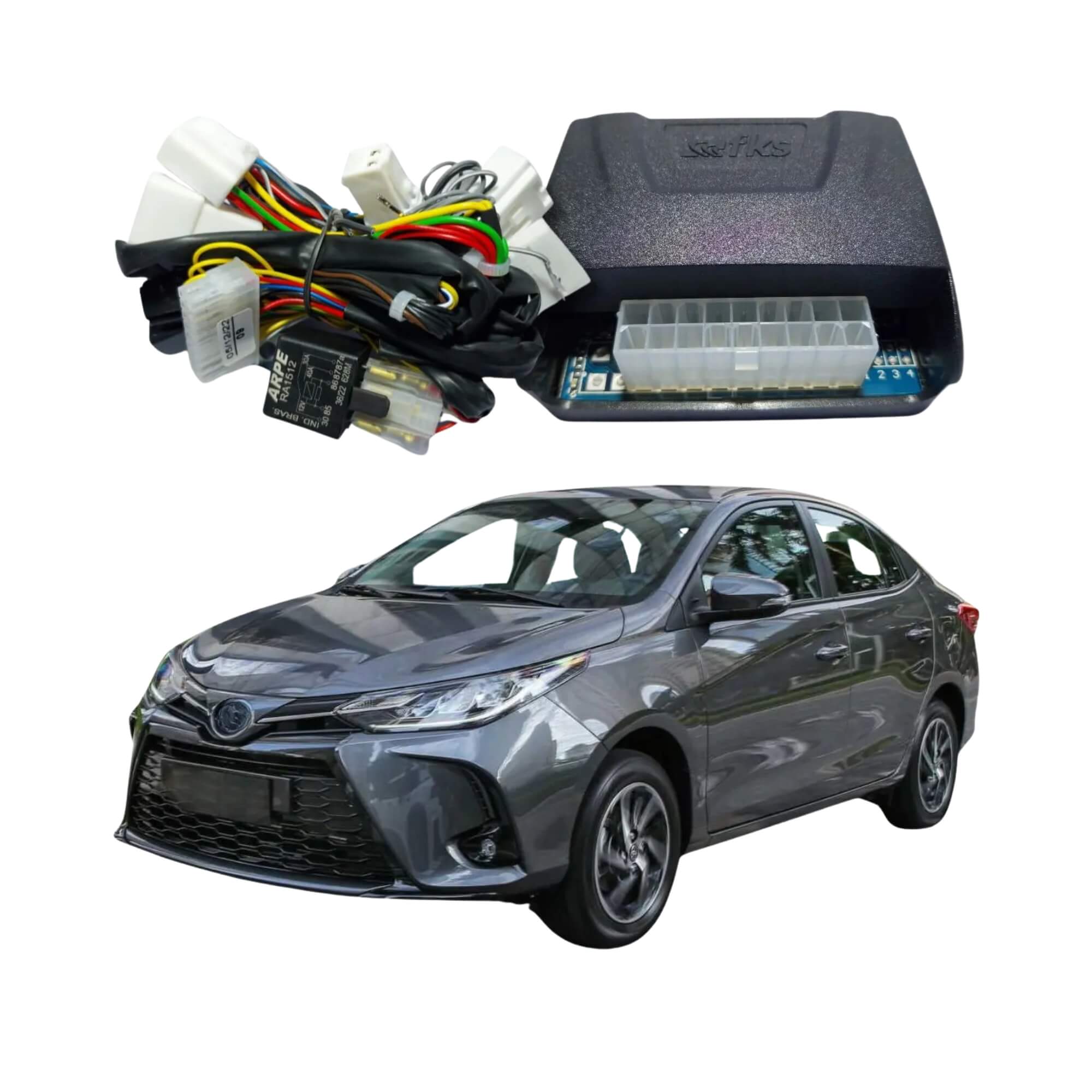 Módulo de Acionamento de Vidro e Recolhimento Retrovisor Yaris 23/25 FKS - MLV45 TY23
