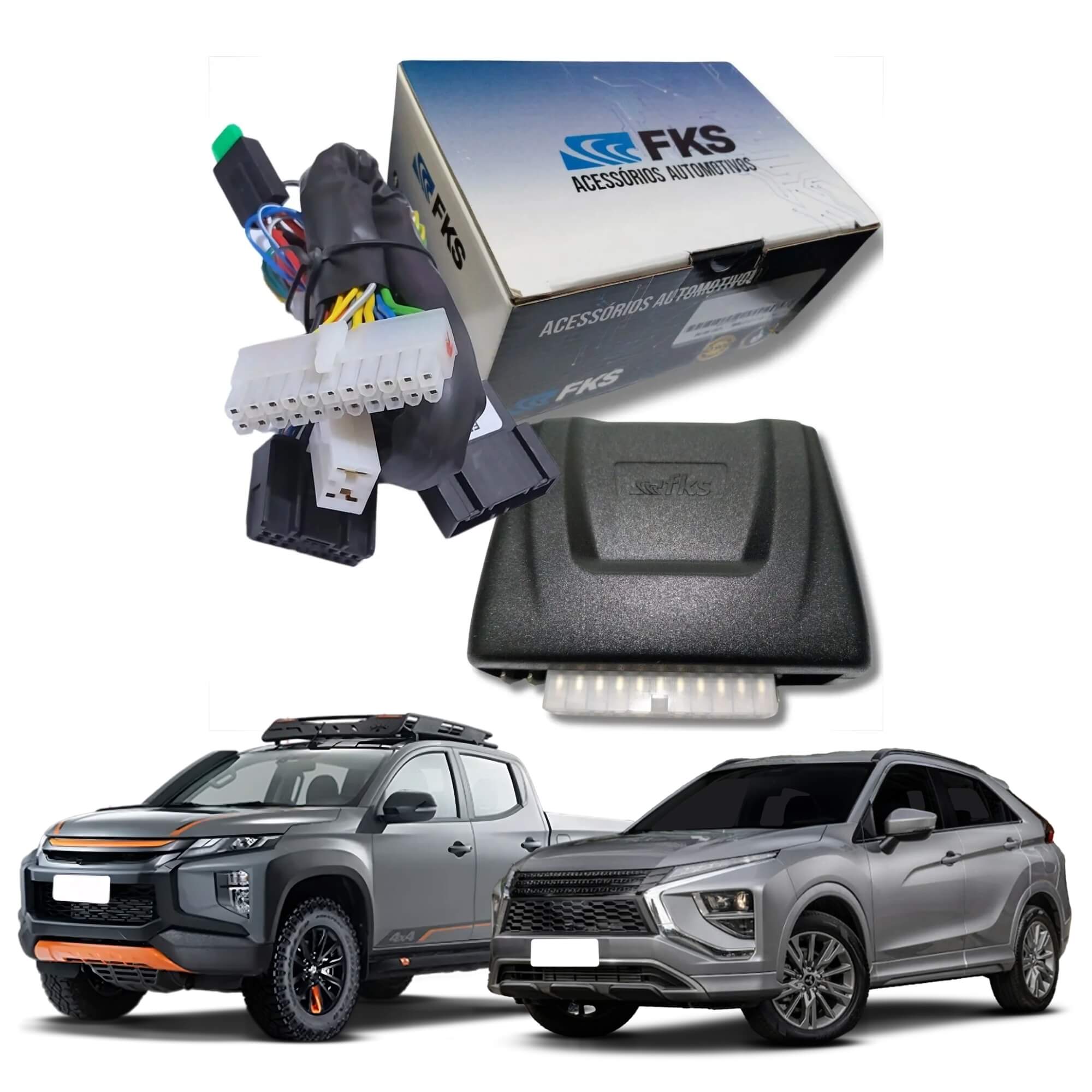 Módulo de Vidro c/ Antiesmagamento L200 Triton 17/24 e Eclipse Cross 18/26 FKS - MLV608 FR08 G2