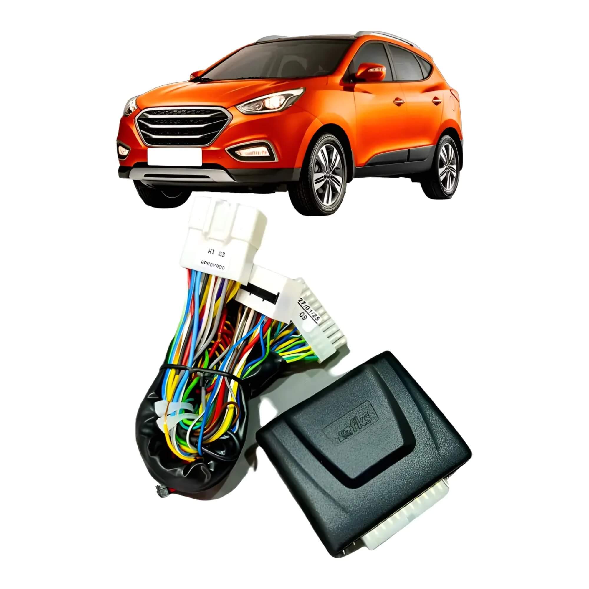 Módulo de Vidro c/ Antiesmagamento IX35 10/22 e Sportage 10/17 FKS - MLV608 HI01 G2