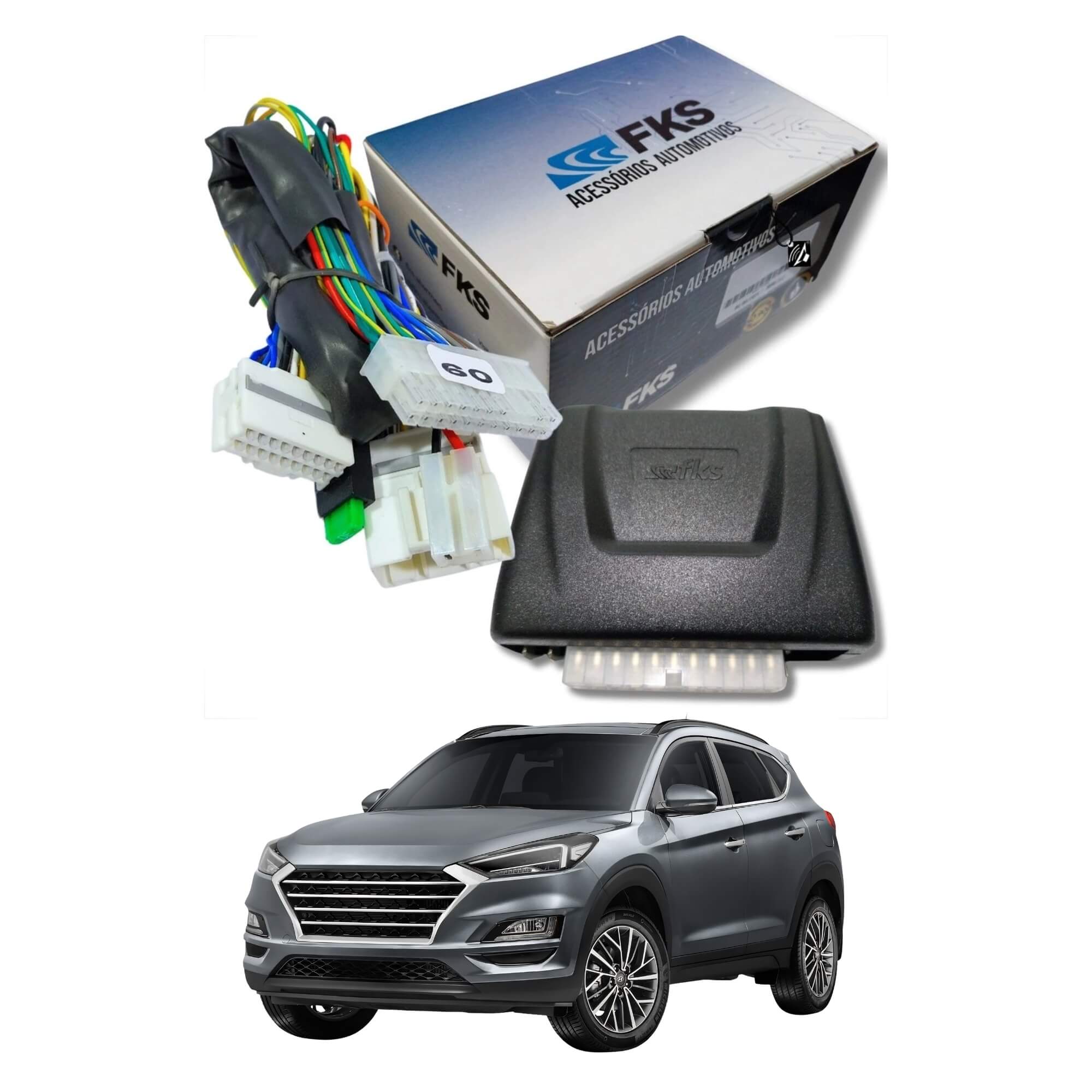 Módulo de Vidro c/ Antiesmagamento New Tucson 17/25 FKS - MLV608 HT06 G2