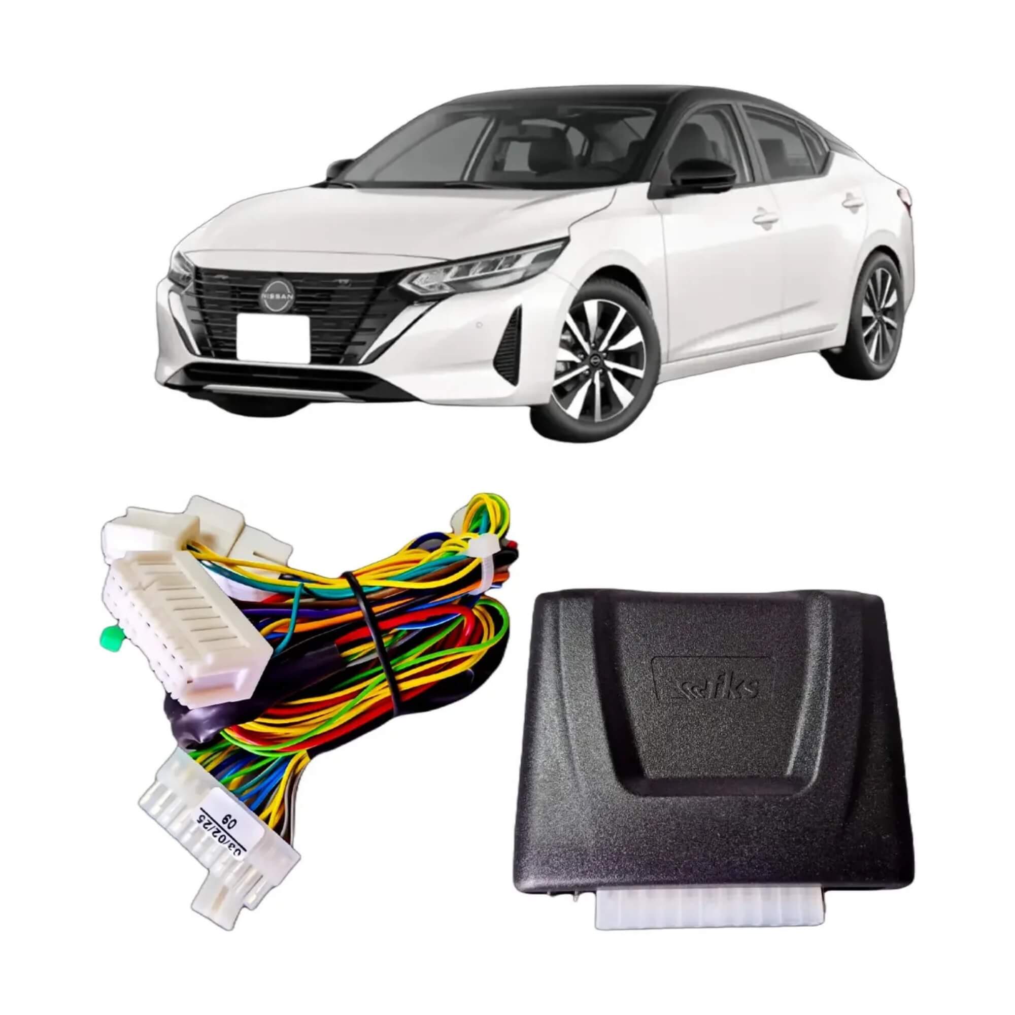 Módulo de Vidro c/ Antiesmagamento Sentra 14/22 FKS - MLV608 NS05 G2
