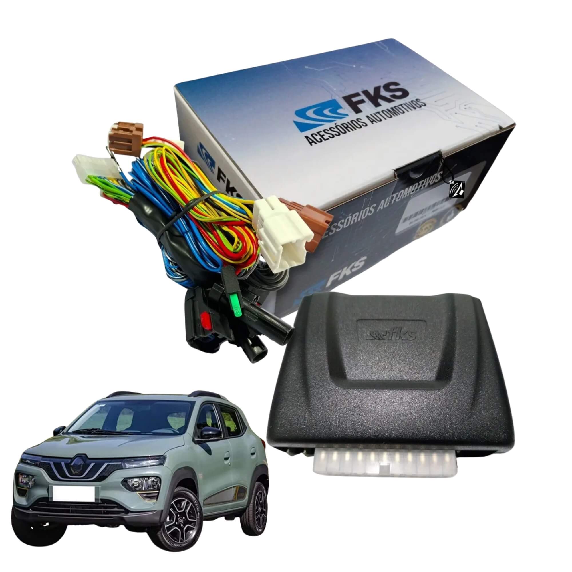 Módulo de Vidro c/ Antiesmagamento  KWID Elétrico e-tech 20/25 FKS - MLV608 RK12 G2