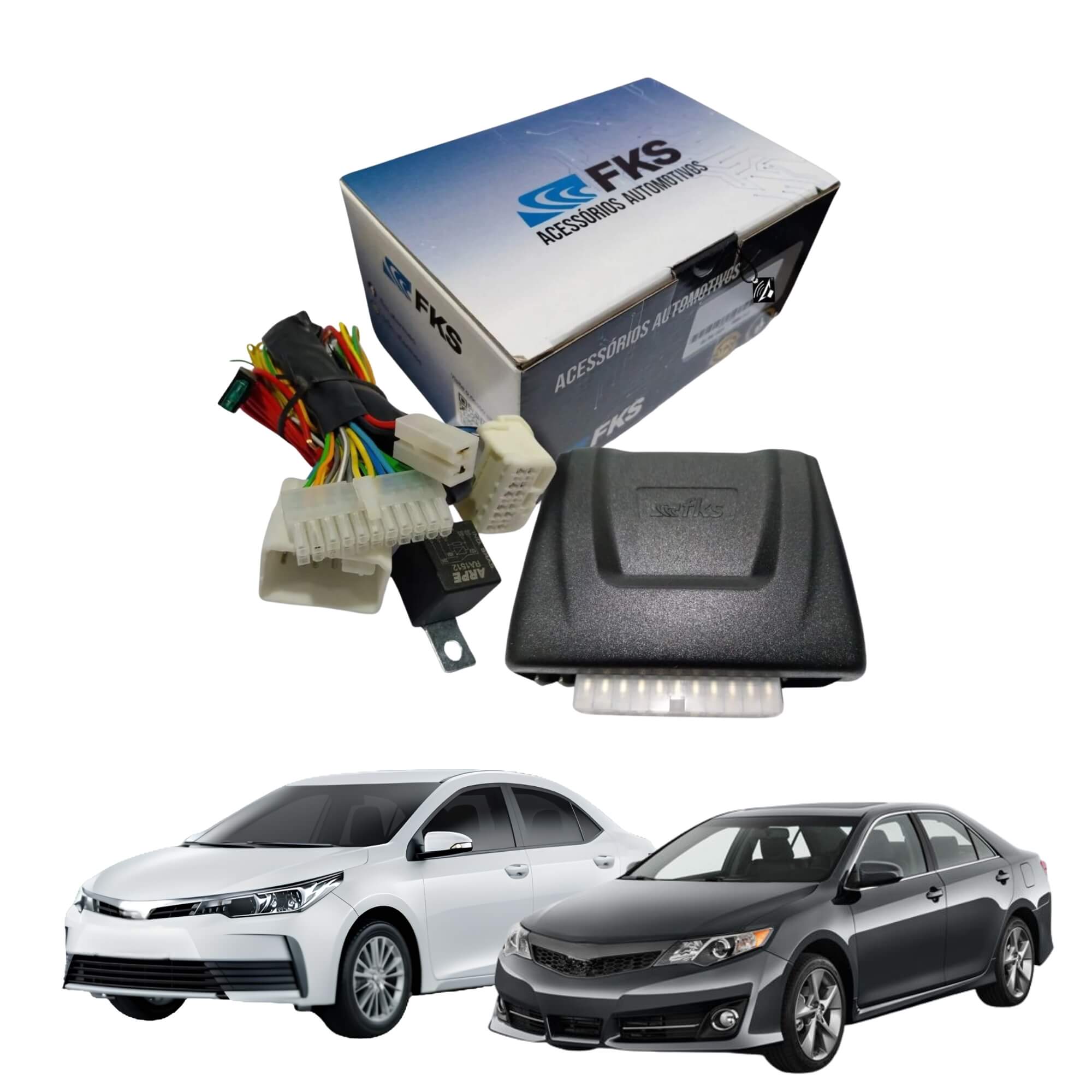 Módulo de Vidro c/ Antiesmagamento Corola GLi 15/19, XLi 09/14, Rav 4 00/19 FKS - MLV608 TR10 G2