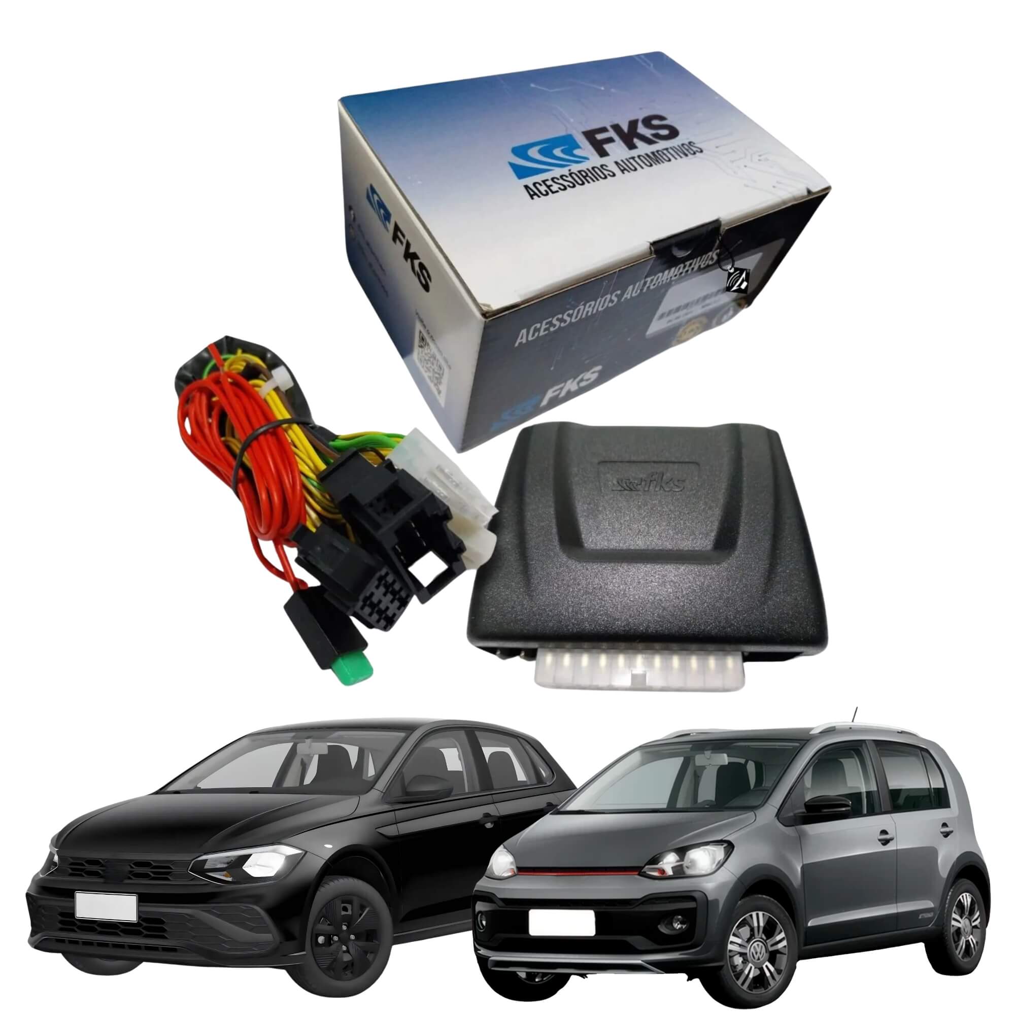 Módulo de Vidro c/ Antiesmagamento Polo Track 23/25 VW Up 11/22 FKS - MLV608 VU03 G2