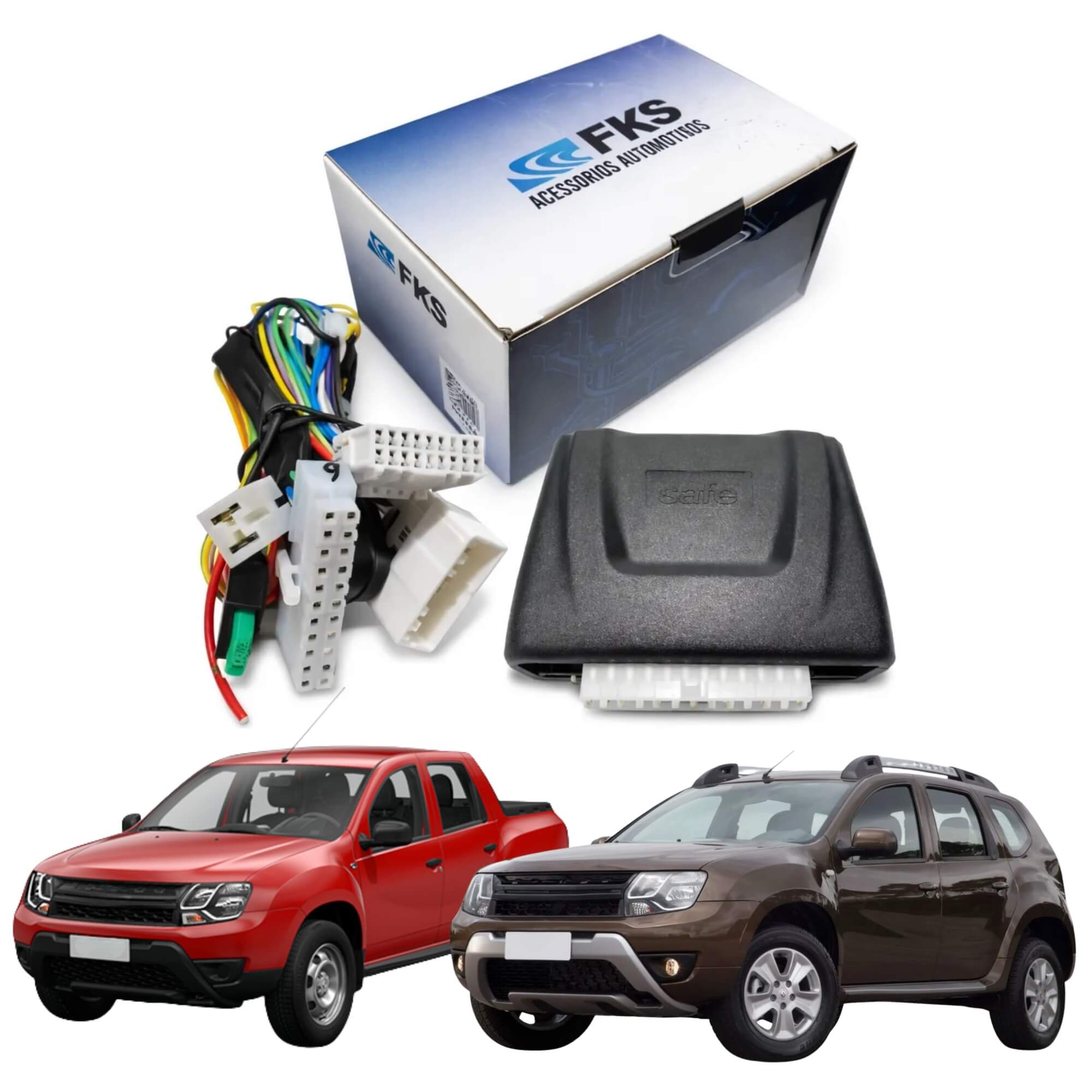 Módulo Automatização de Vidros c/ Antiesmagamento Duster 16/19 e Oroch 16/21 FKS - MLV608 RD09 G2