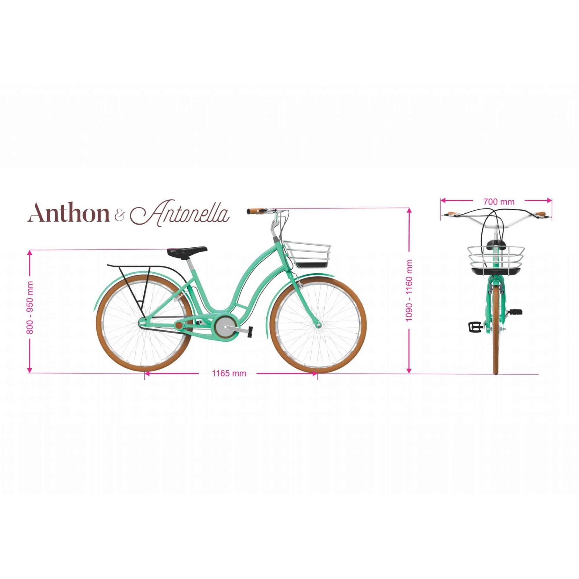 Bicicleta Aro 26 Antonella Pérola Nathor - 100290160000