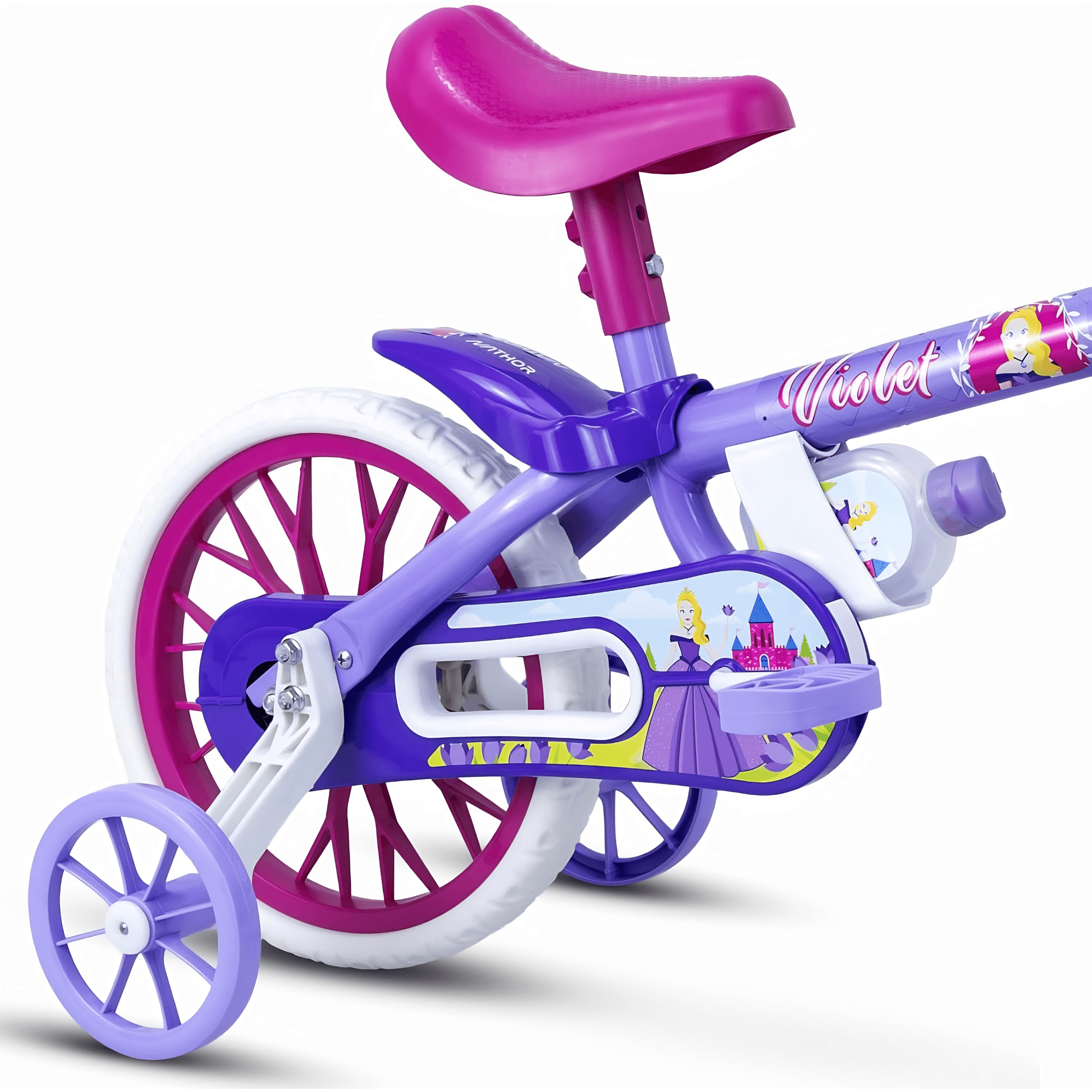 Bicicleta Infantil Aro 12 Violet 5 Nathor - 108001000006