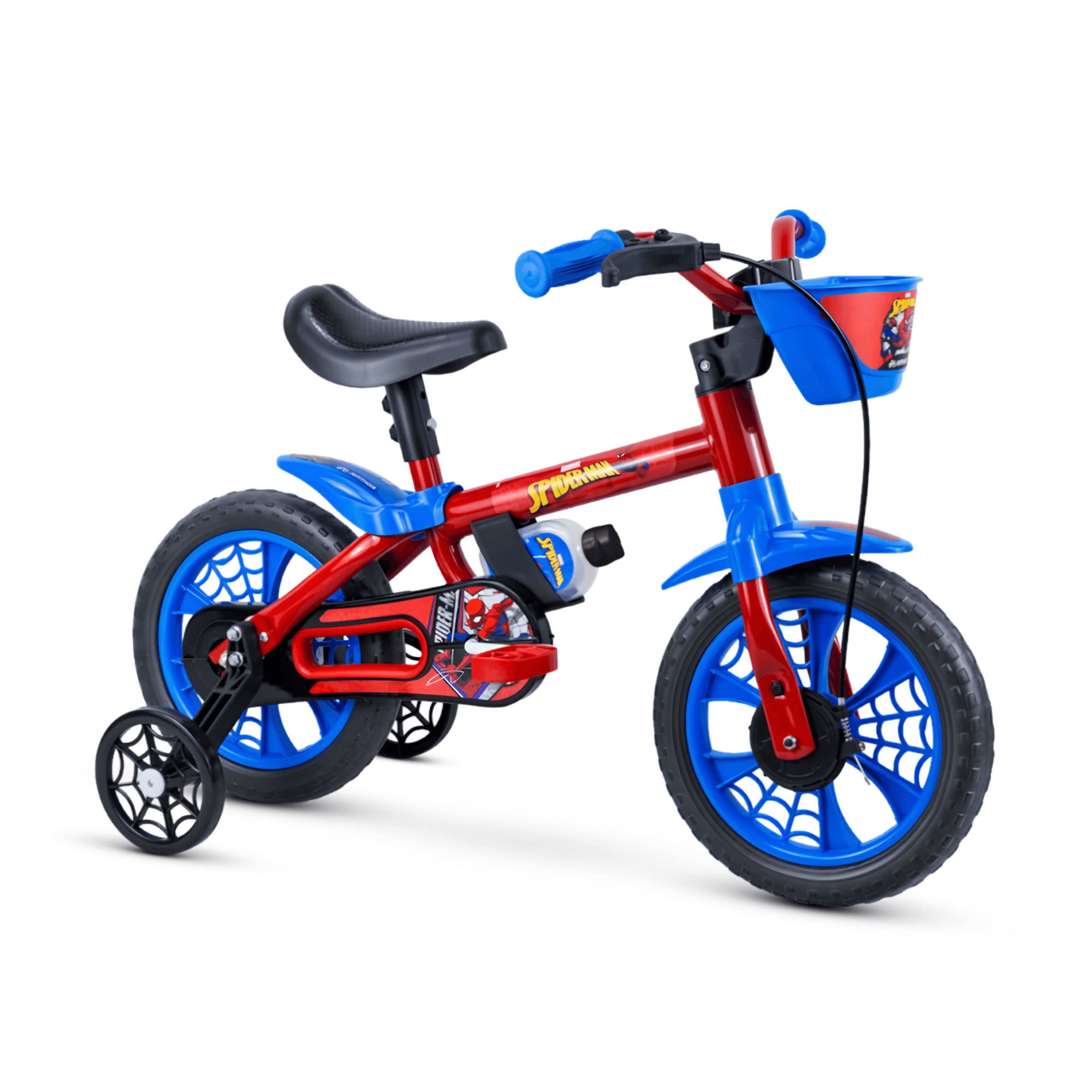 Bicicleta Infantil Aro 12 Spider Man Homem Aranha 2 Nathor - 108001050000