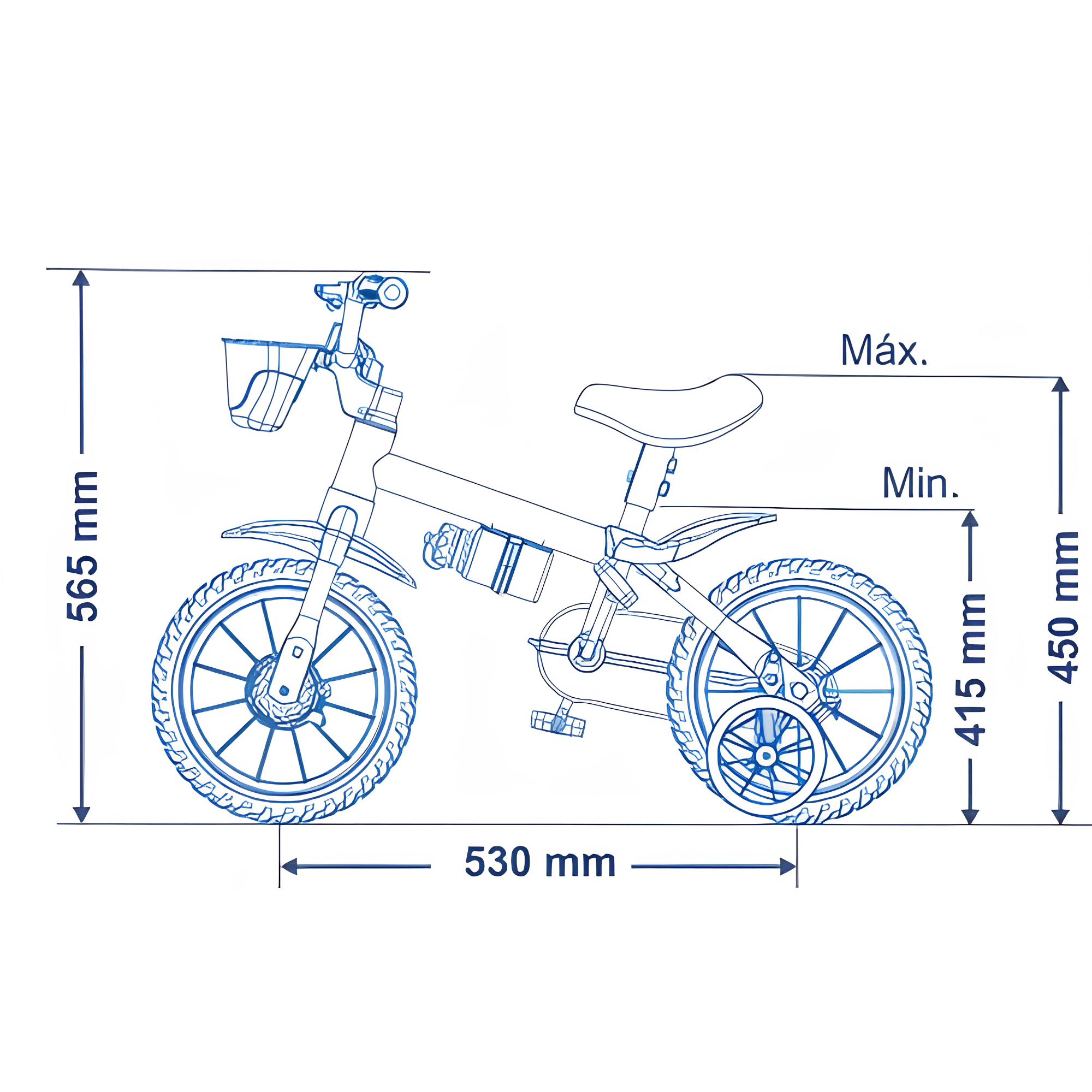 Bicicleta Infantil Aro 12 Spider Man Homem Aranha 2 Nathor - 108001050000