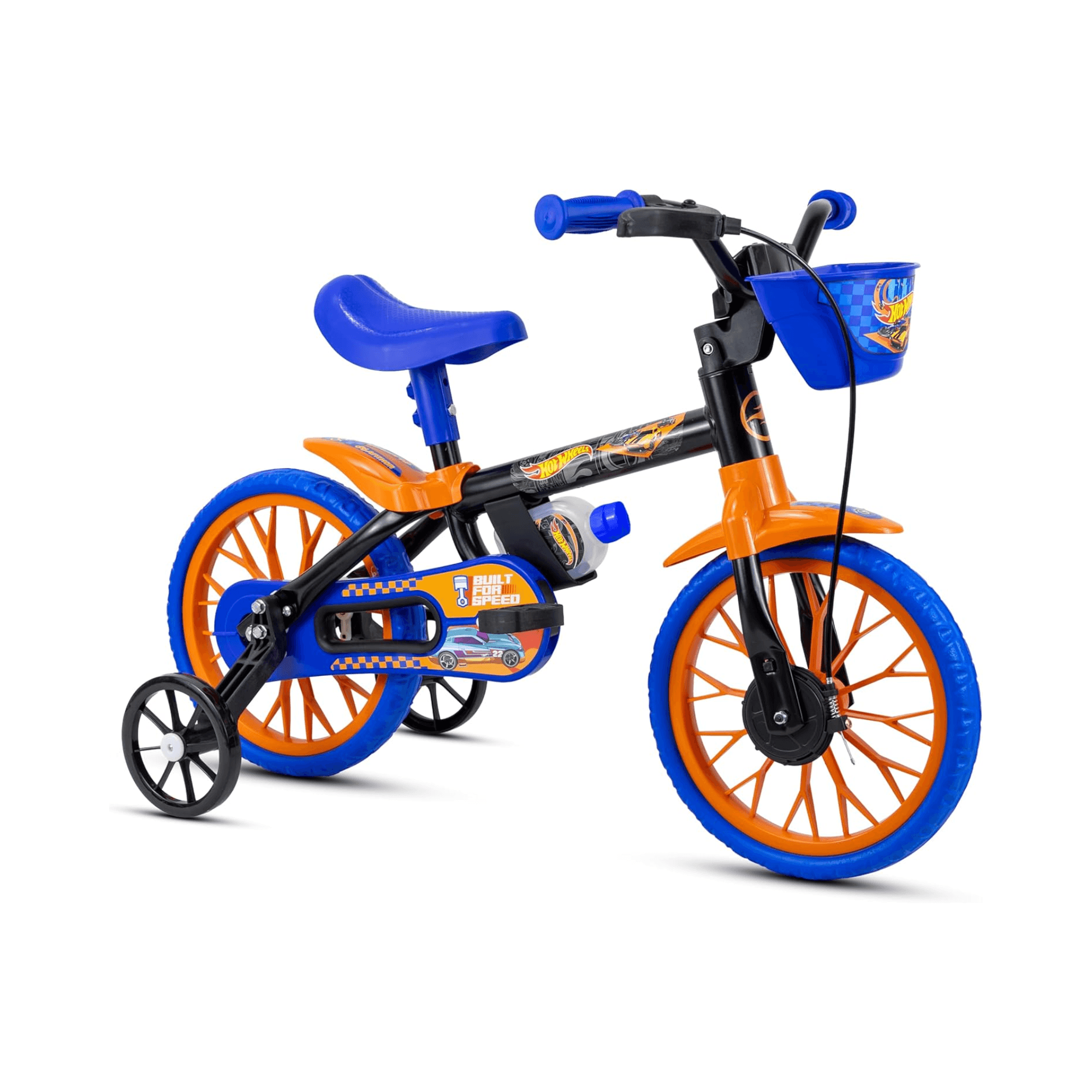 Bicicleta Infantil Aro 12 Hot Wheels 2 Nathor - 108001060000