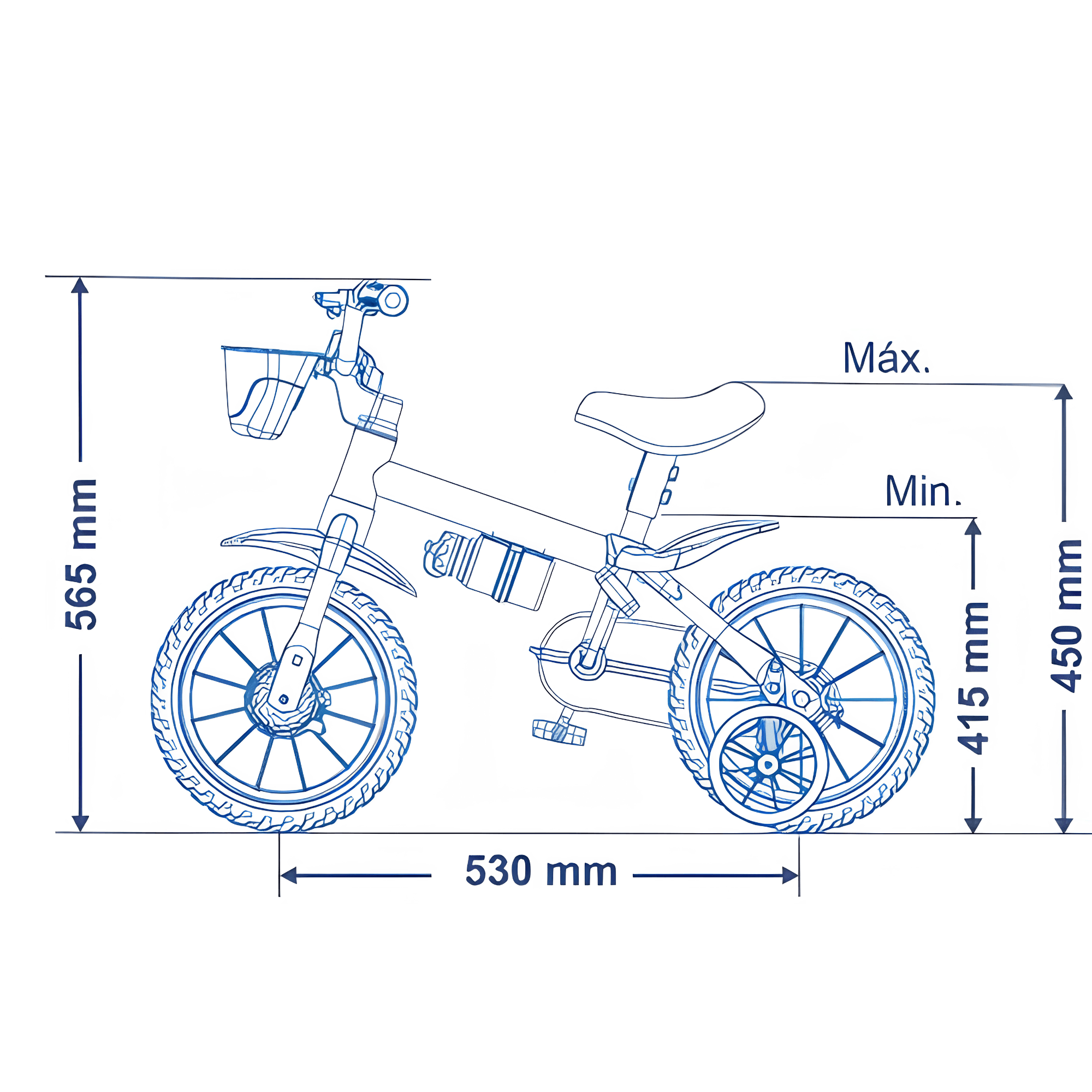 Bicicleta Infantil Aro 12 Hot Wheels 2 Nathor - 108001060000