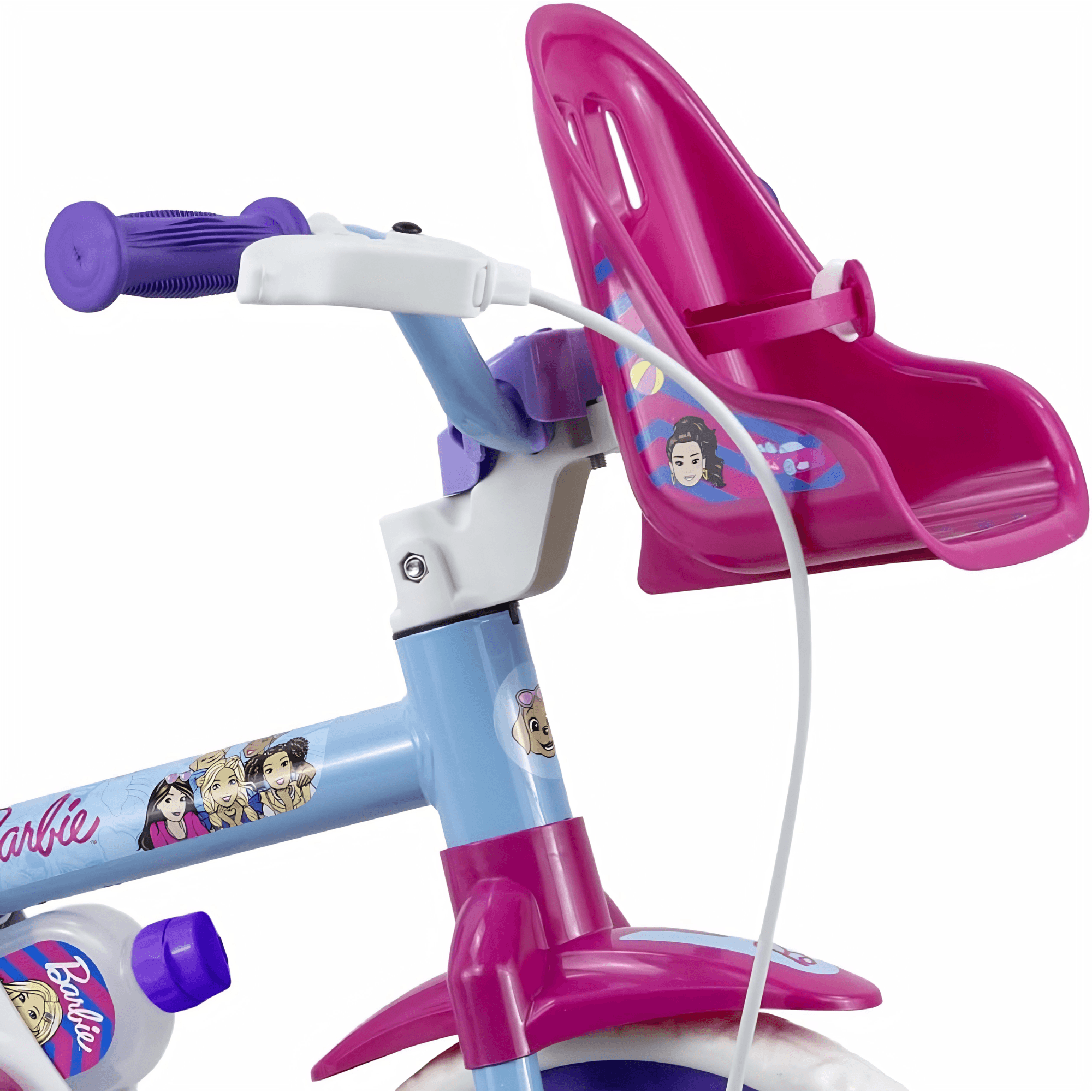Bicicleta Infantil Aro 12 Barbie 2 Nathor - 108001060001
