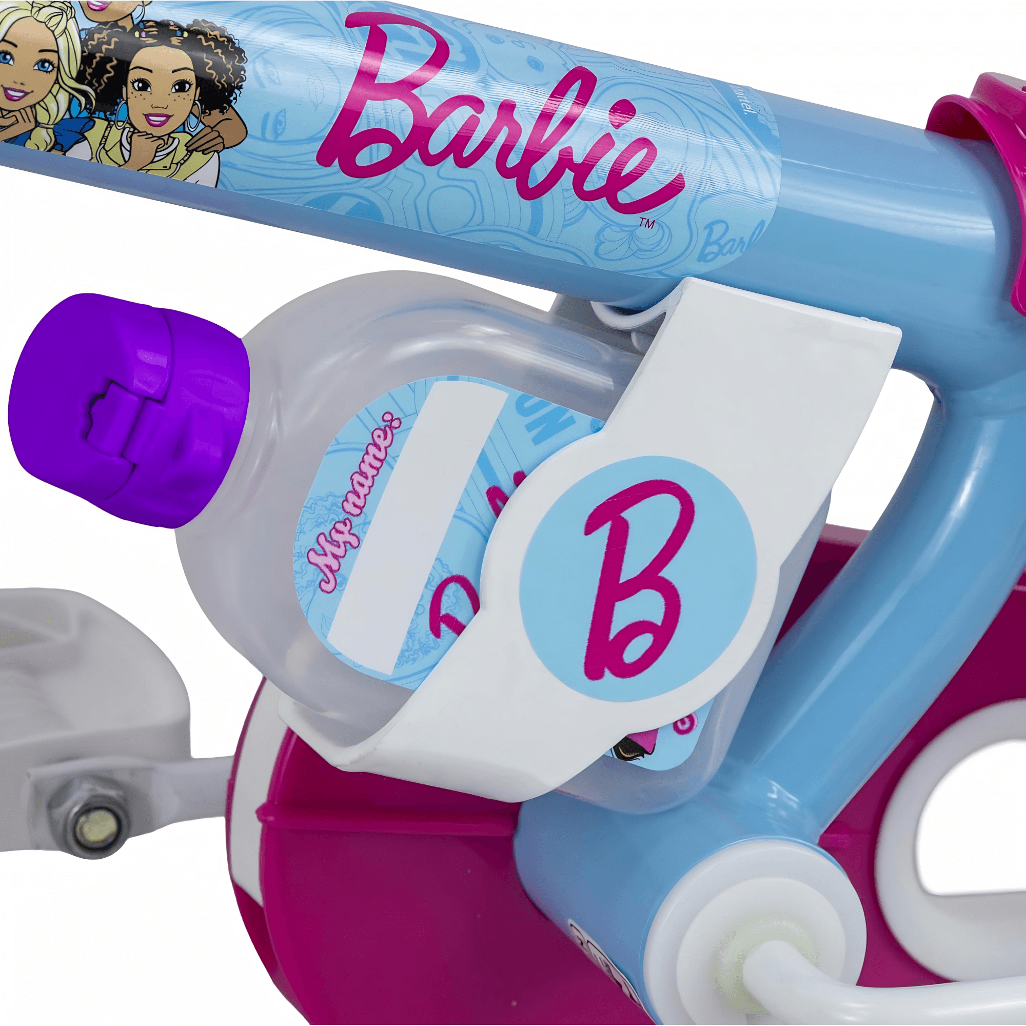 Bicicleta Infantil Aro 12 Barbie 2 Nathor - 108001060001