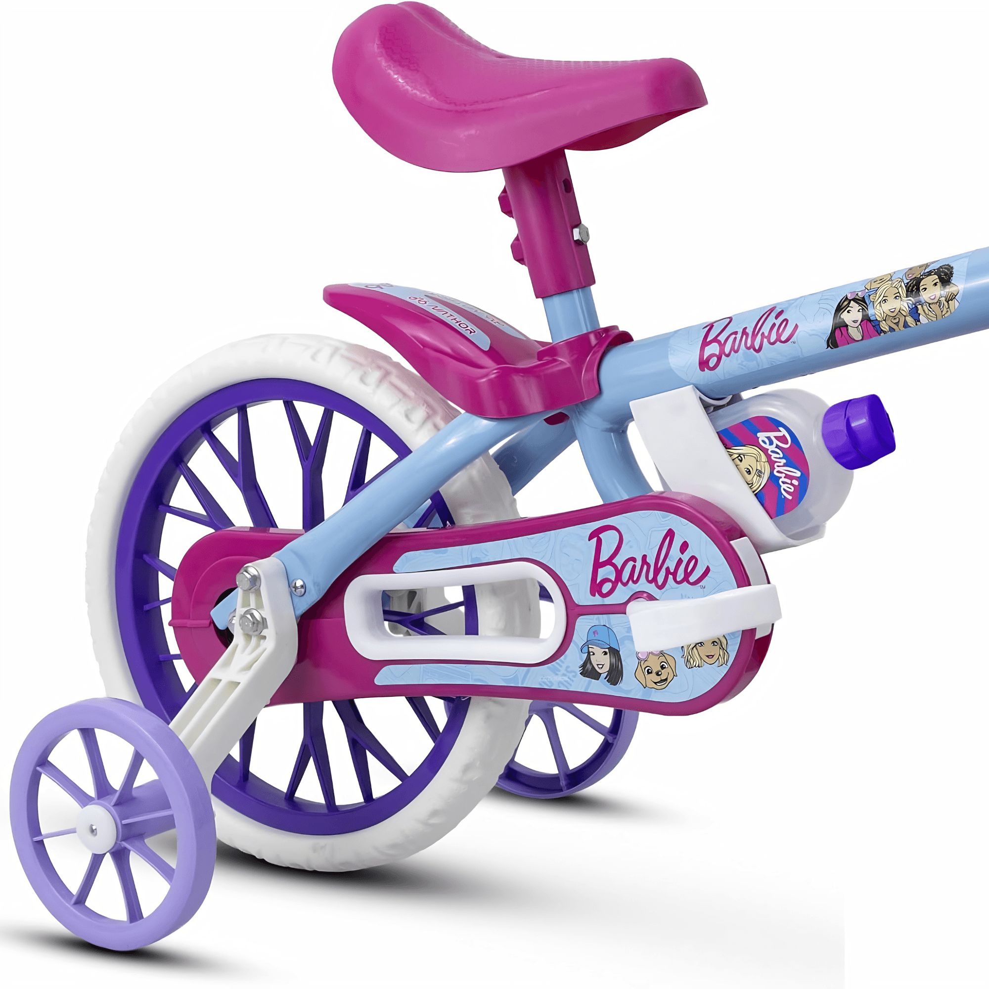 Bicicleta Infantil Aro 12 Barbie 2 Nathor - 108001060001