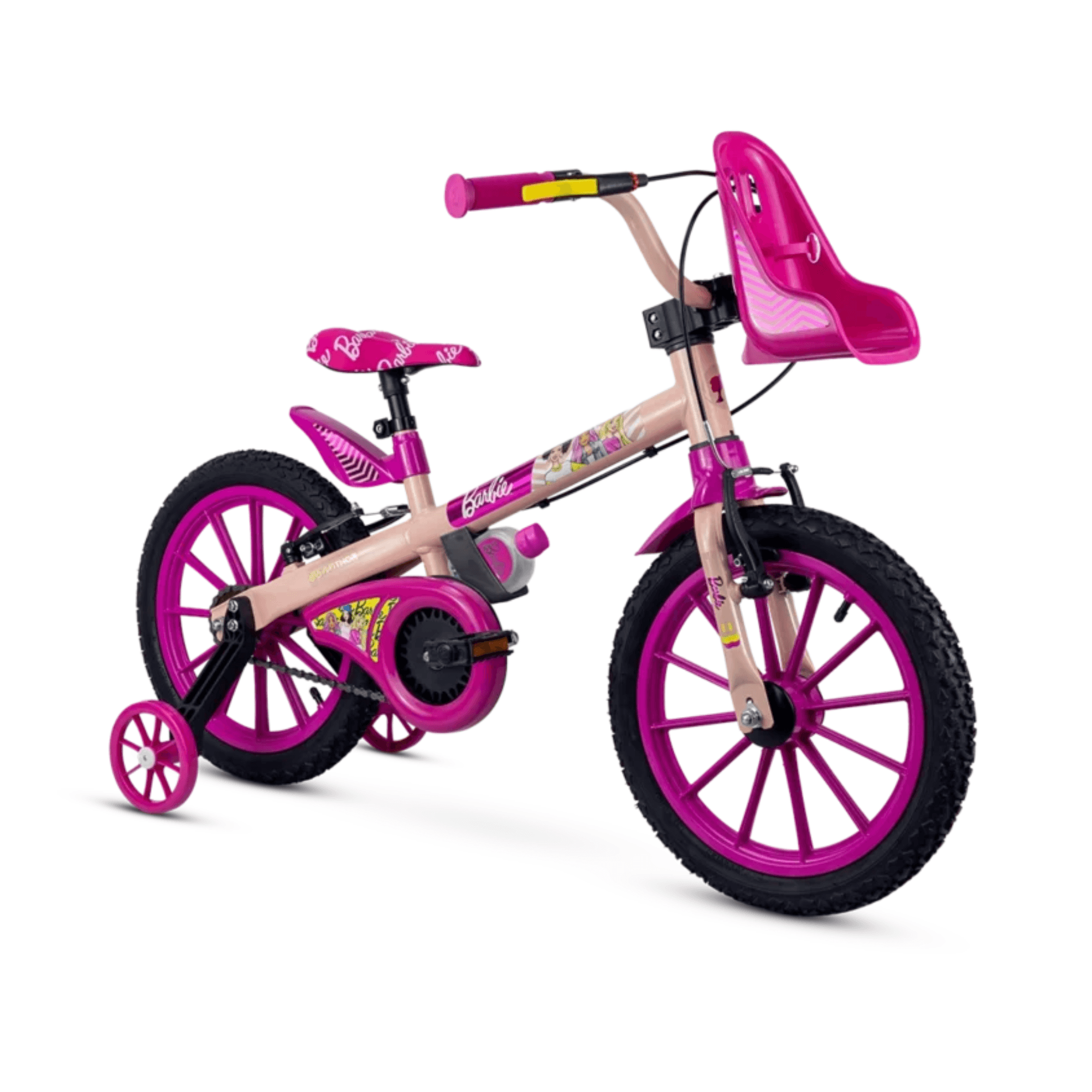 Bicicleta Infantil Aro 16 Barbie 2 Nathor - 108021060001