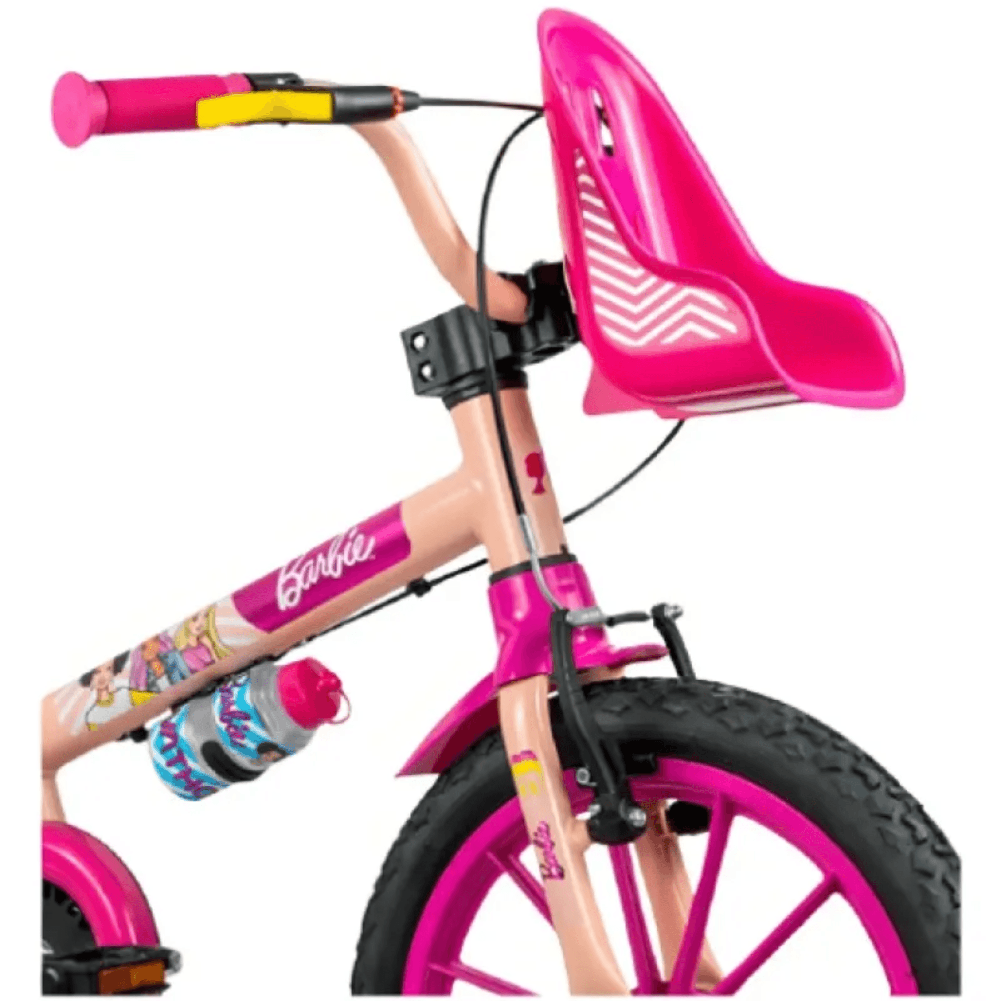 Bicicleta Infantil Aro 16 Barbie 2 Nathor - 108021060001