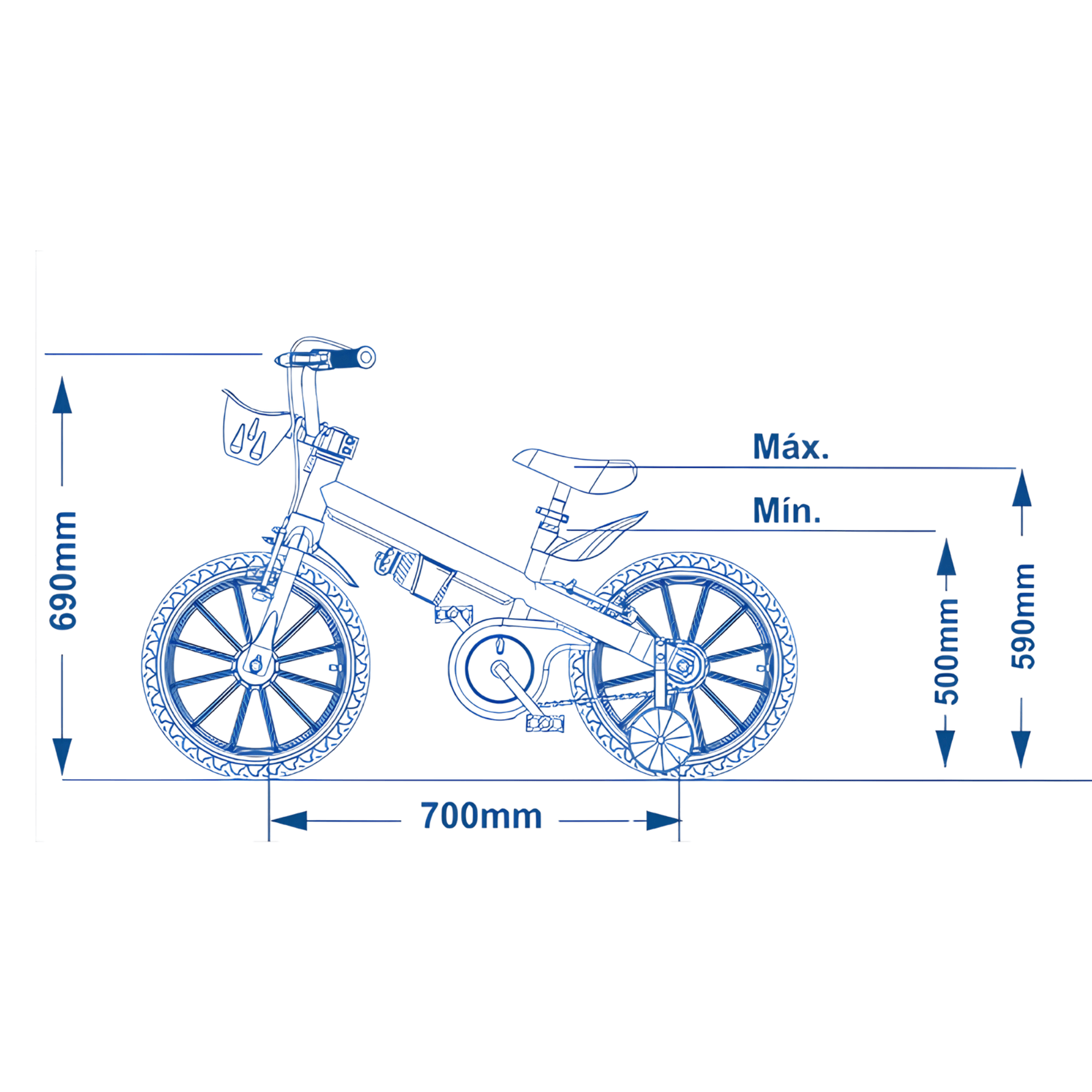 Bicicleta Infantil Aro 16 Barbie 2 Nathor - 108021060001