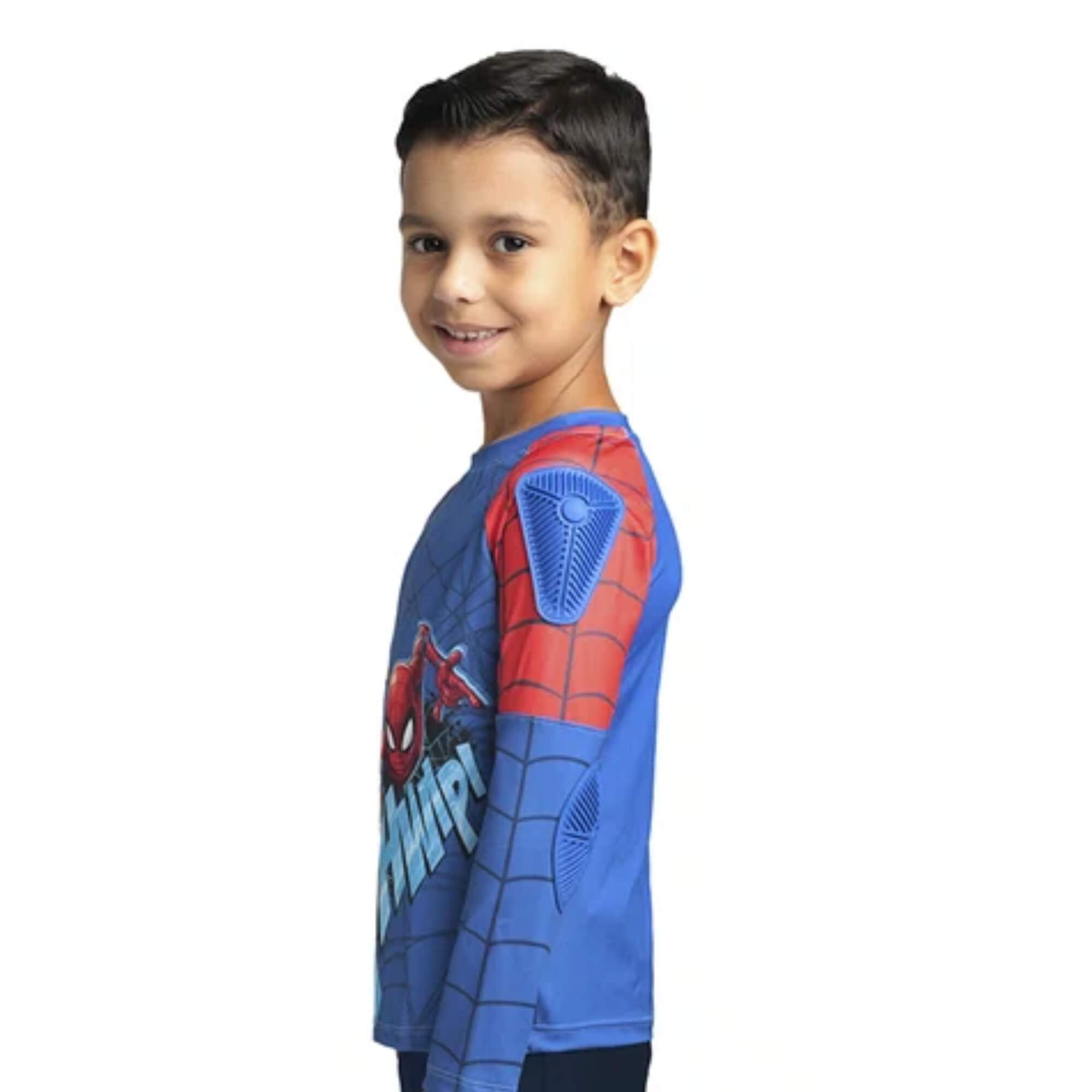 Camiseta de Proteção Spider Man Tam 8 Nathor - 101090820001 0008