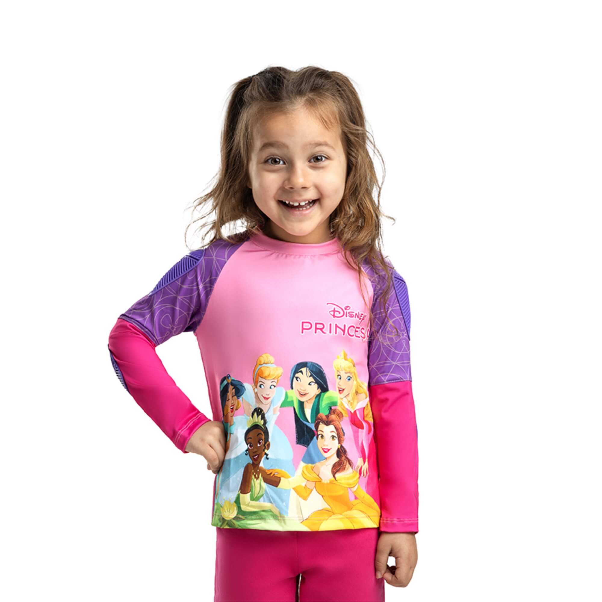 Camiseta de Proteção Princesas Tamanho 8 Nathor - 101090820002 0008