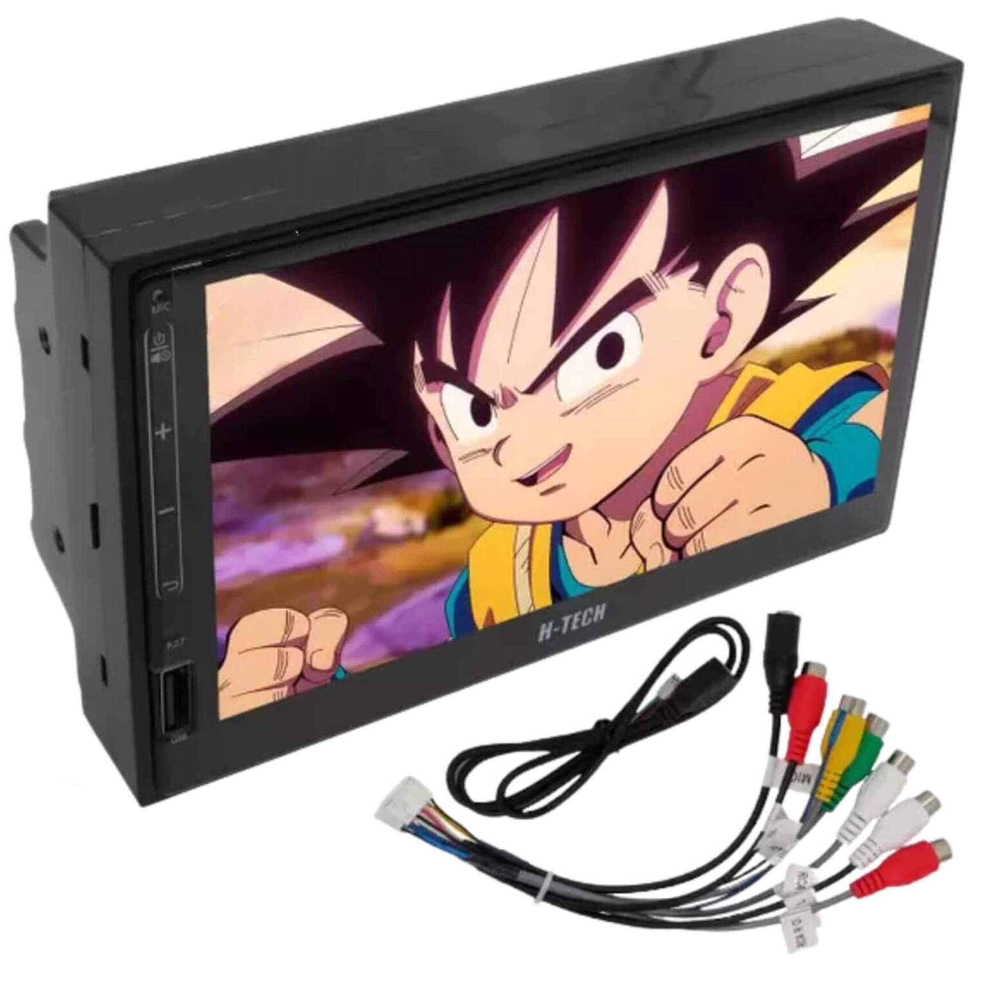COMP Kit Multimídia Android 7" 2+32GB Gol Parati Saveiro G2 Carplay Android Auto + Câmera de ré