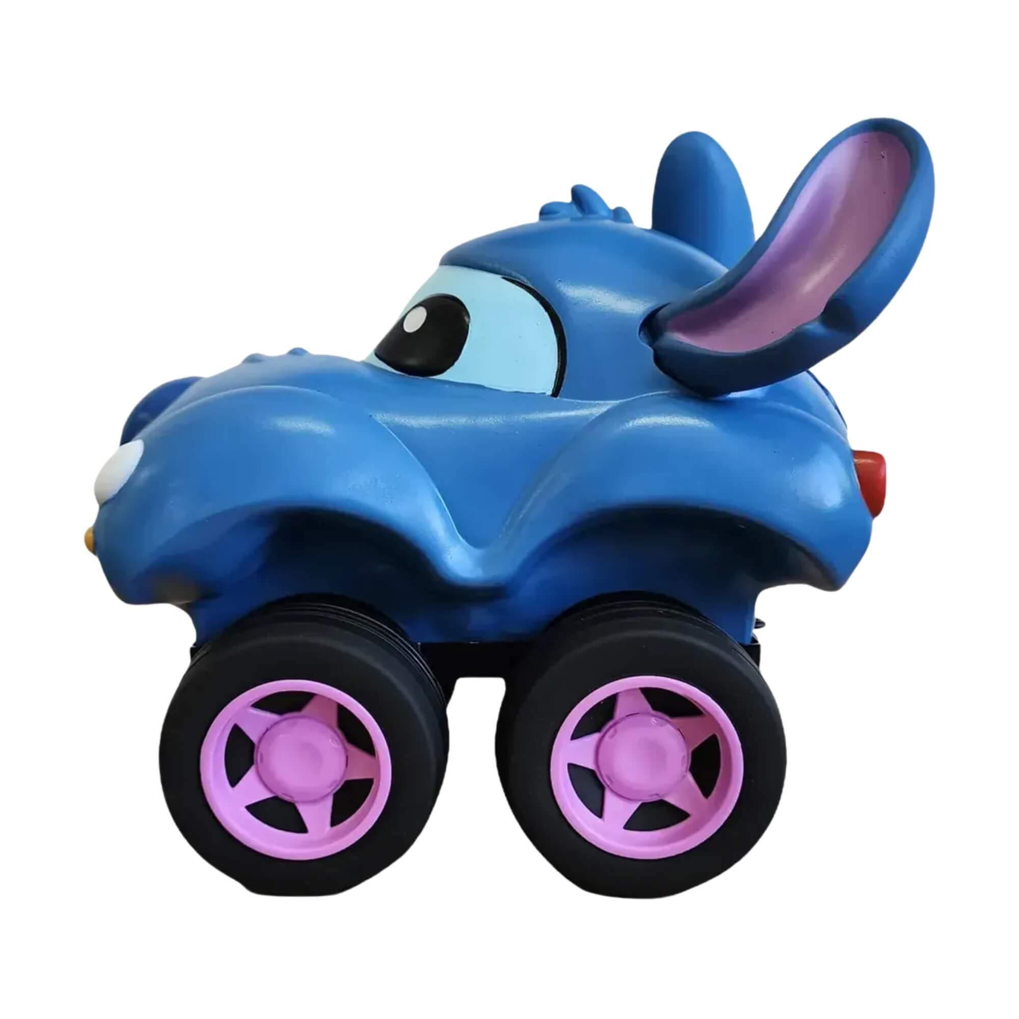 Carrinho Stitch Fofomóvel Grande Vinil Macio Infantil Líder - 3766