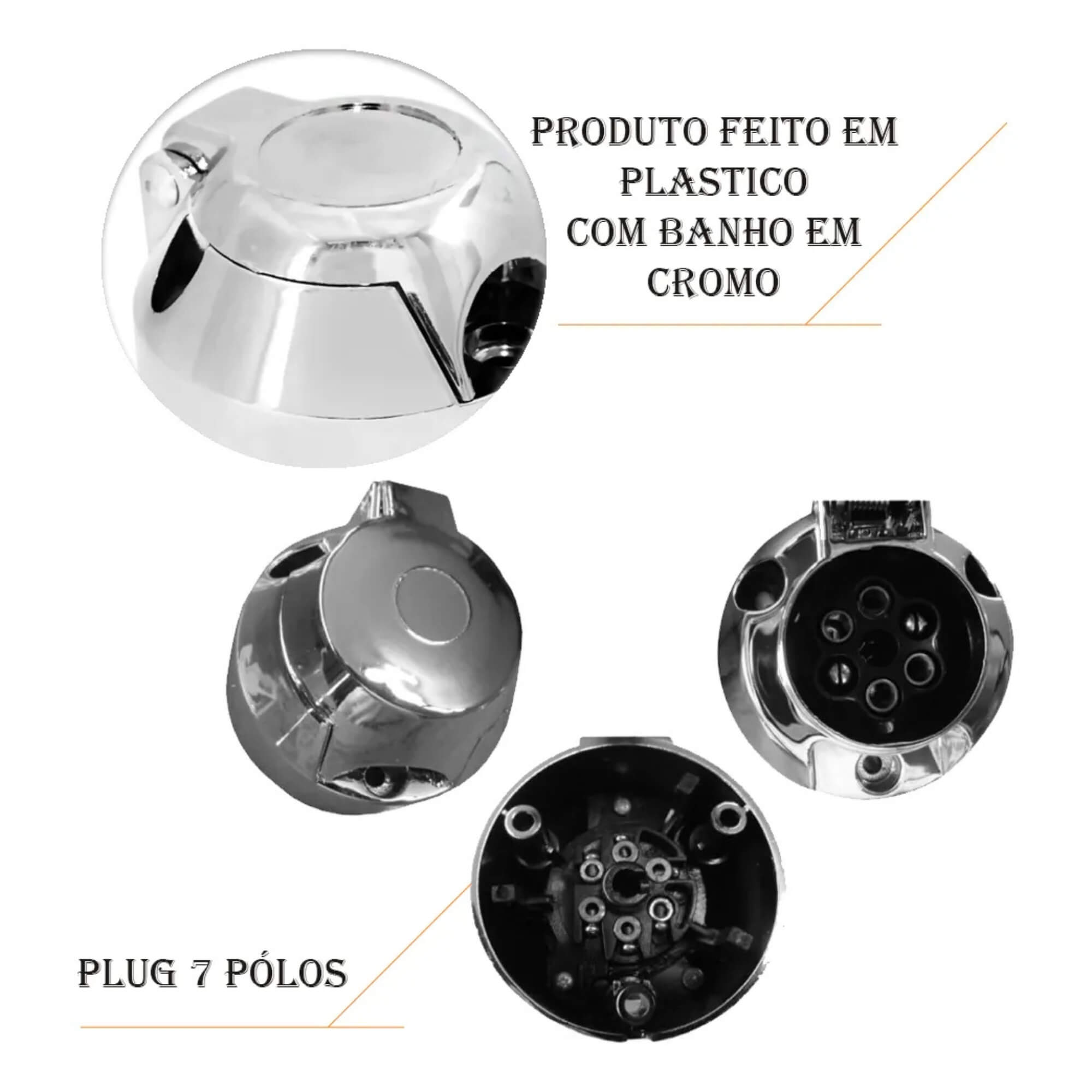Engate Reboque Fixo Sem Furo Fiat Cronos 2025 2026 450kg Braconi - BRCFT62