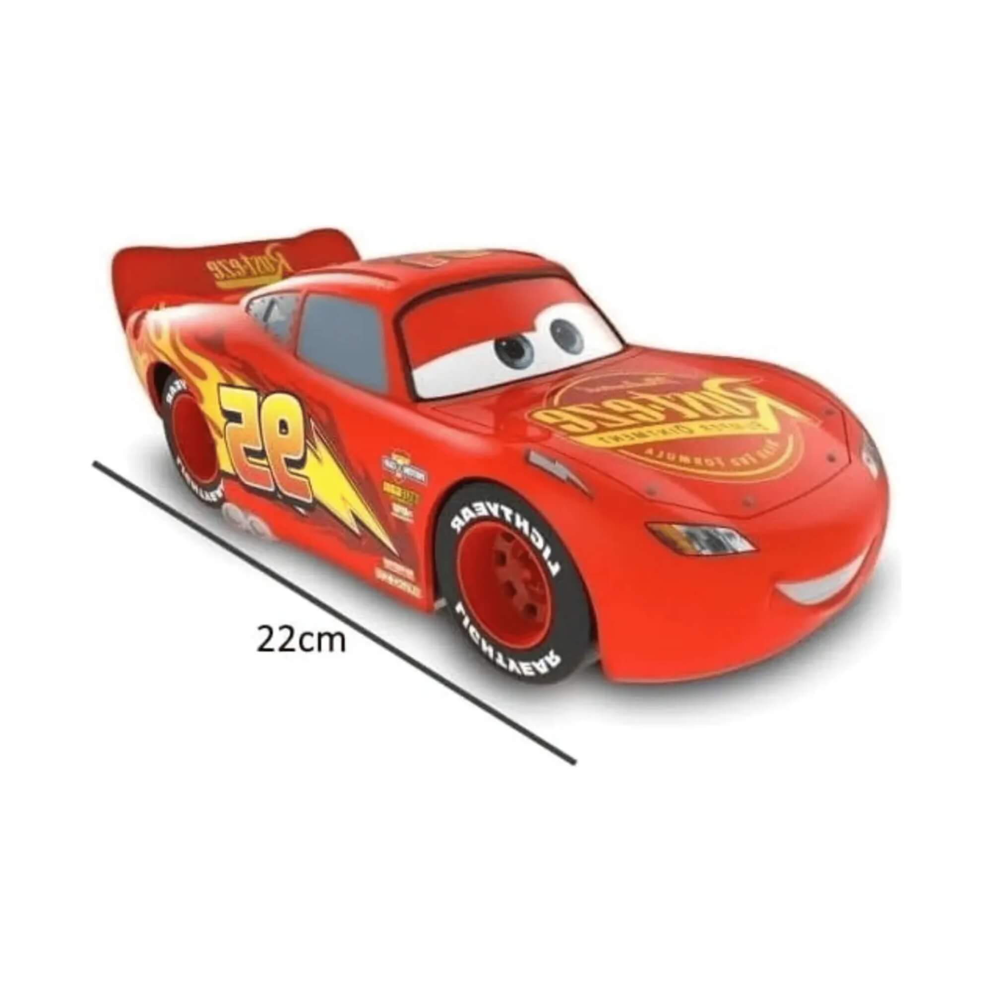 Veículo Fricção Relâmpago Mcqueen 22cm Carros Disney Toyng - 050973