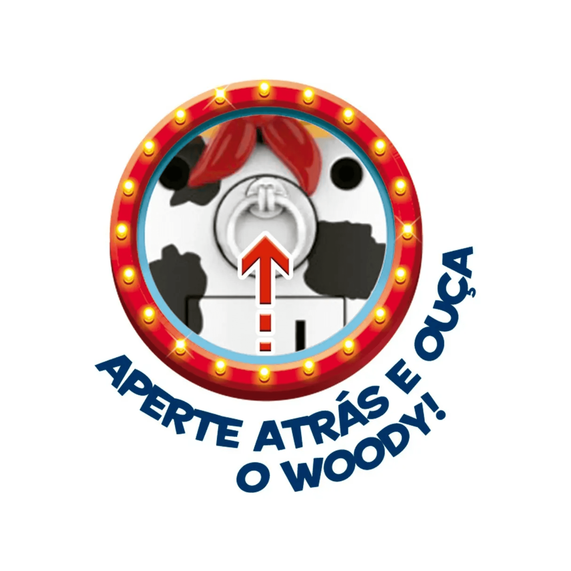 Boneco Woody Com Som 4 Peças Disney Pixar Toy Story Toyng - 051039