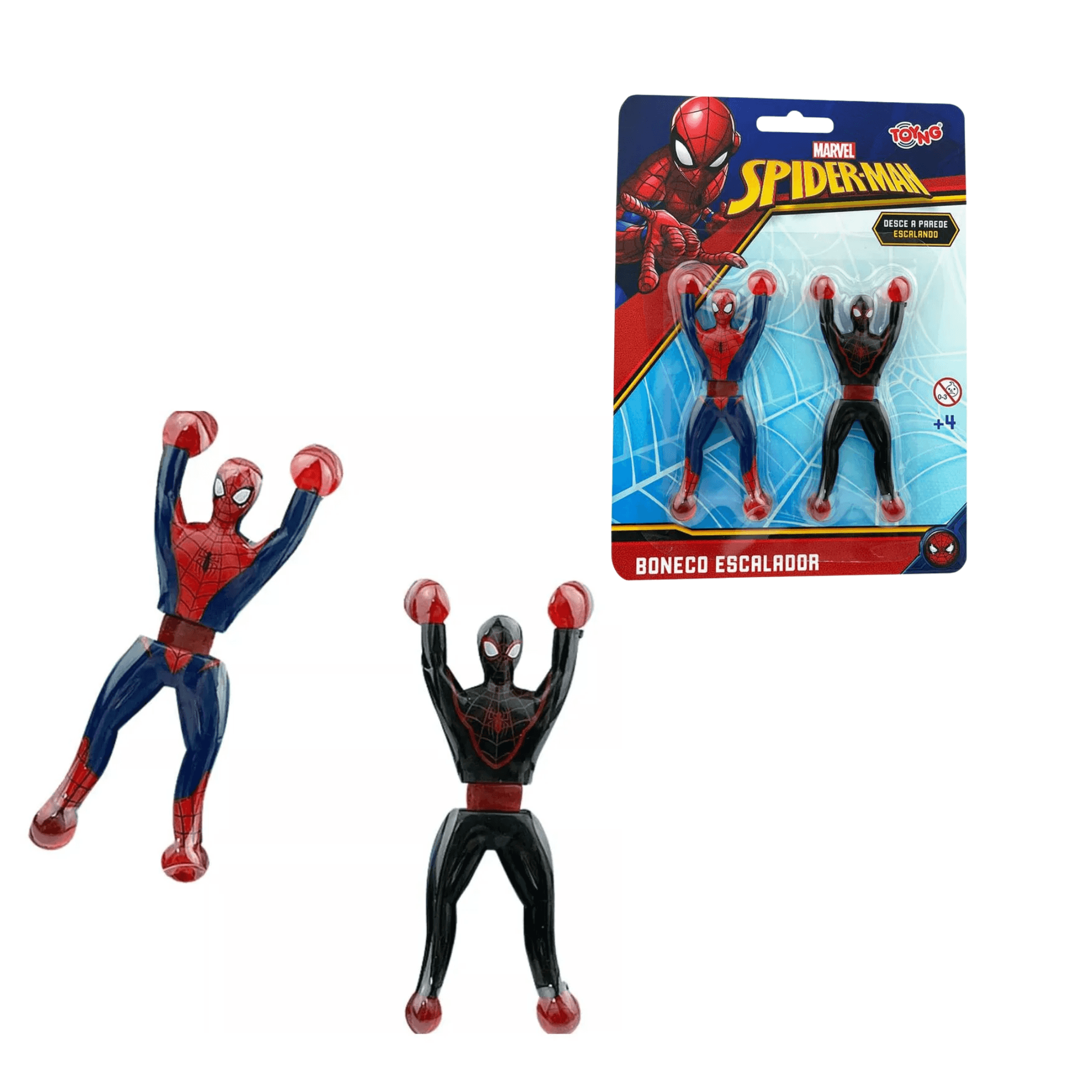 Boneco Deslizante Homem Aranha Marvel Toyng - 051380