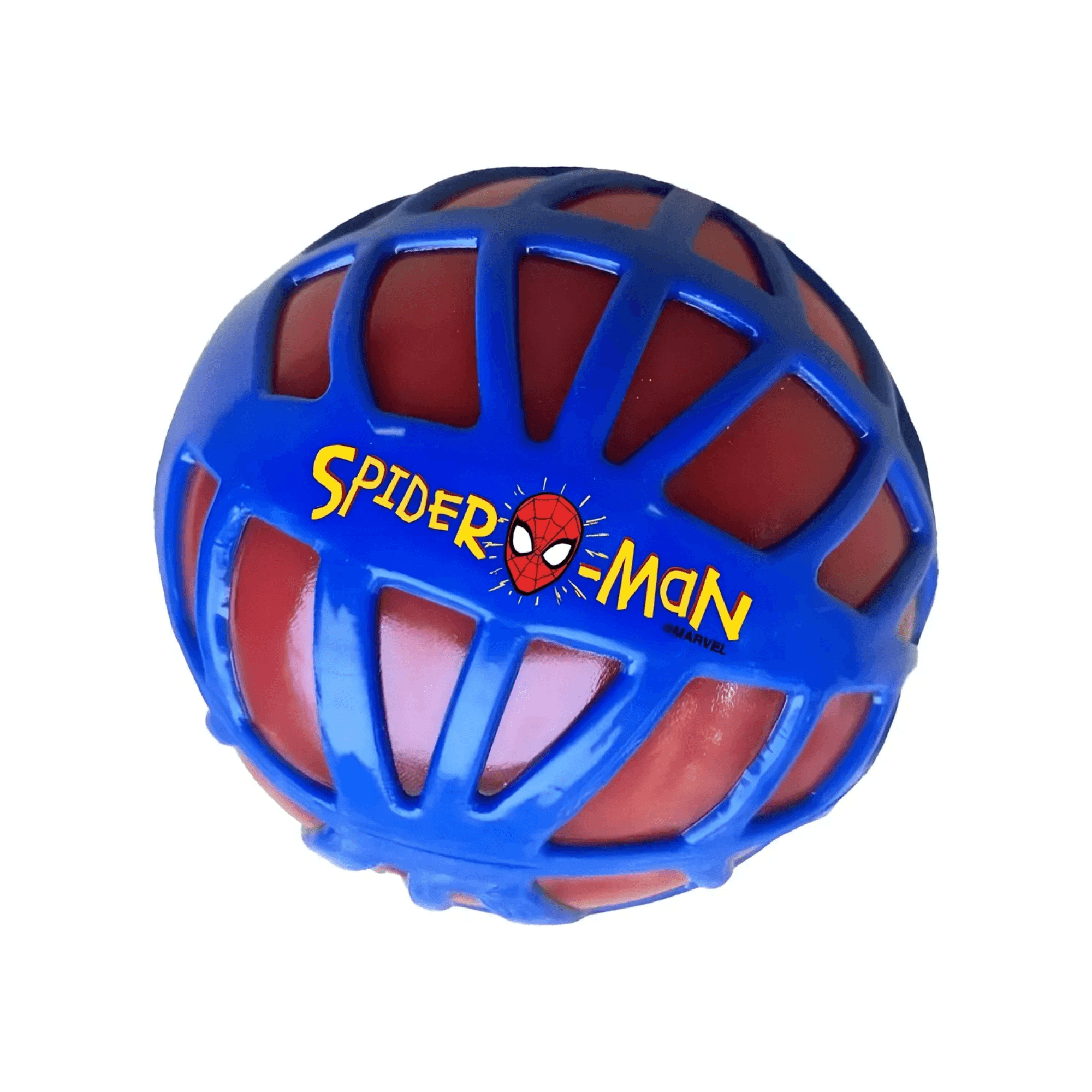 Bola Teia Homem Aranha Com Luz  6-12 Peças Toyng - 058552