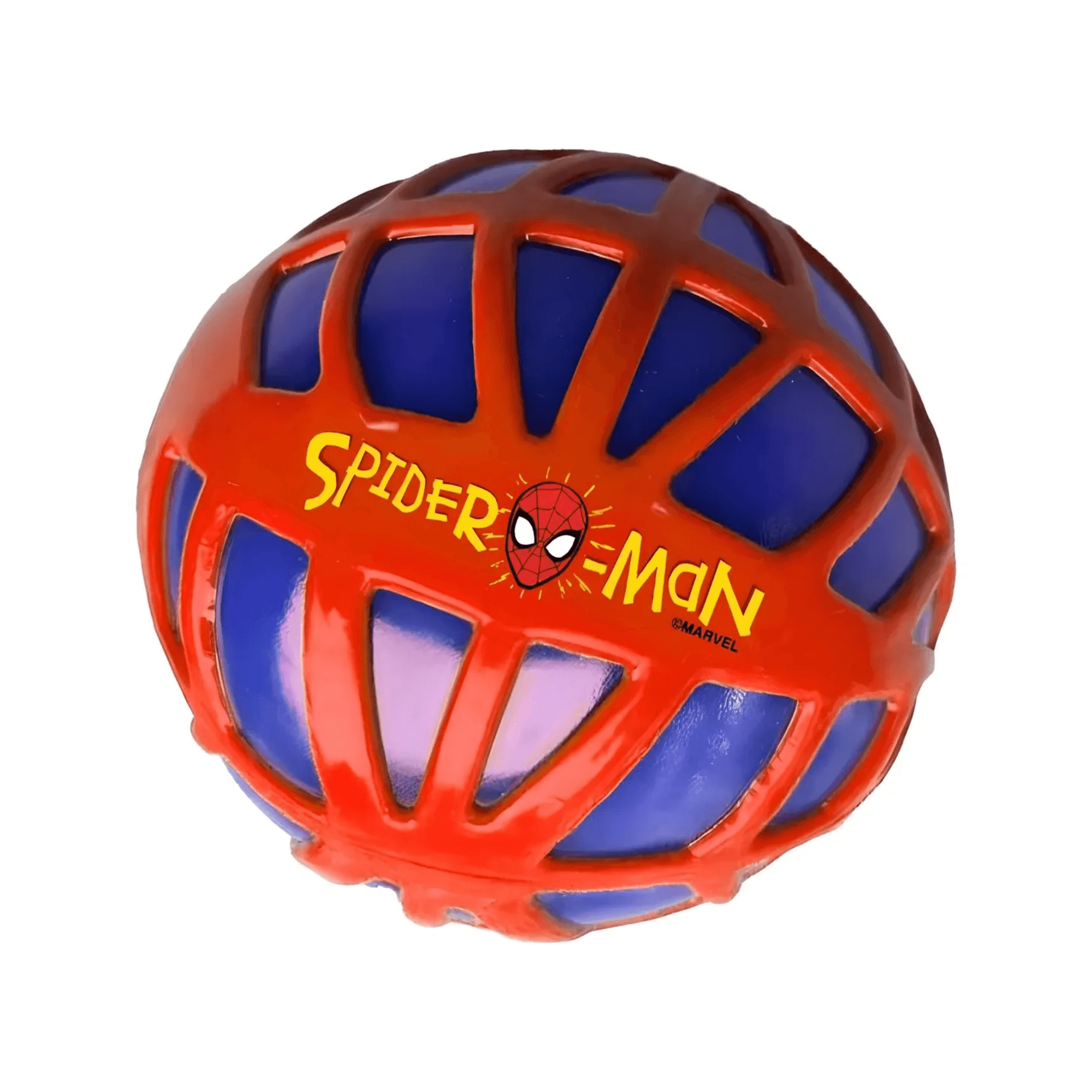 Bola Teia Homem Aranha Com Luz  6-12 Peças Toyng - 058552