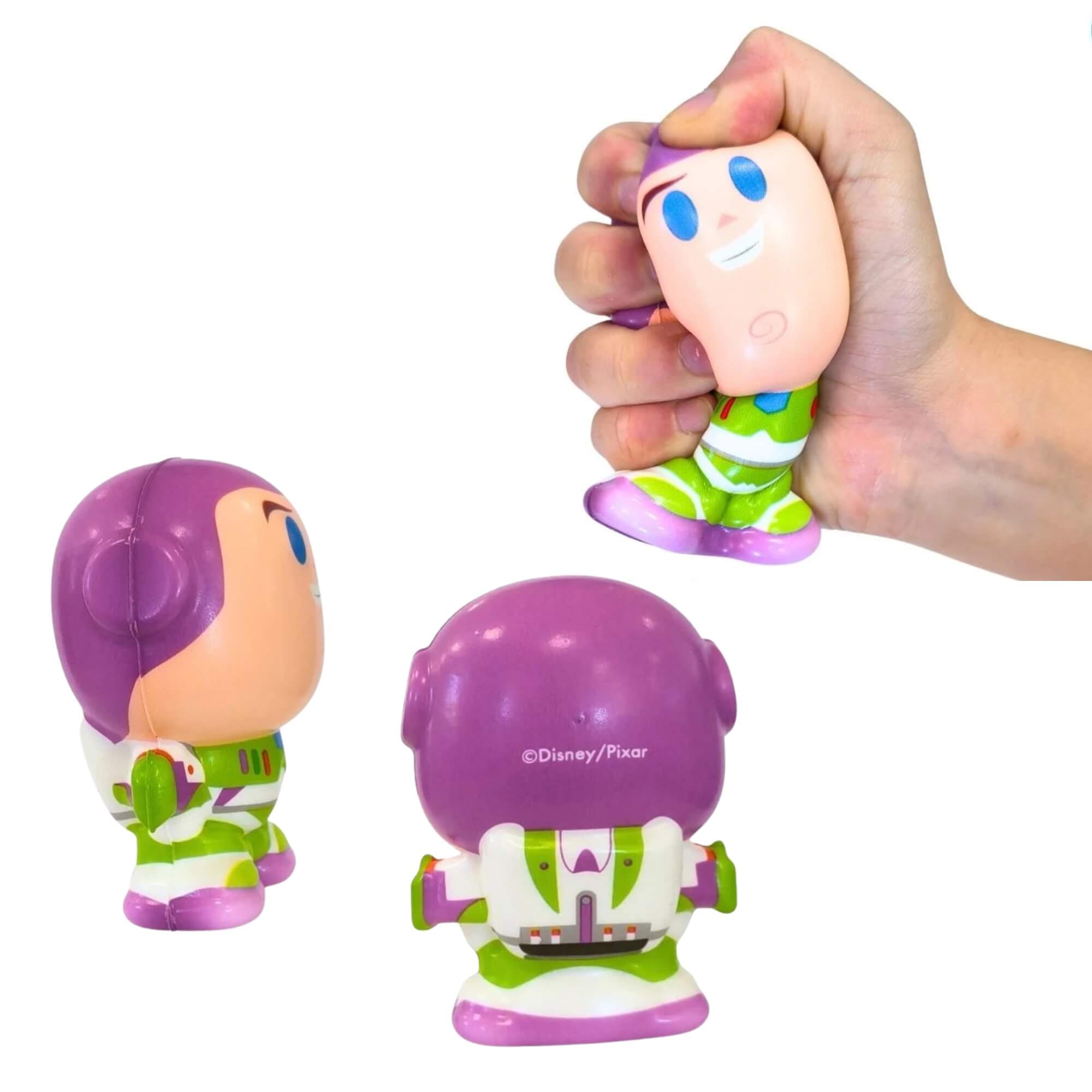 Boneco Squishy Woody ou Buzz Lightyear Toy Story Antiestresse Sortido e Unitário Toyng - 059498