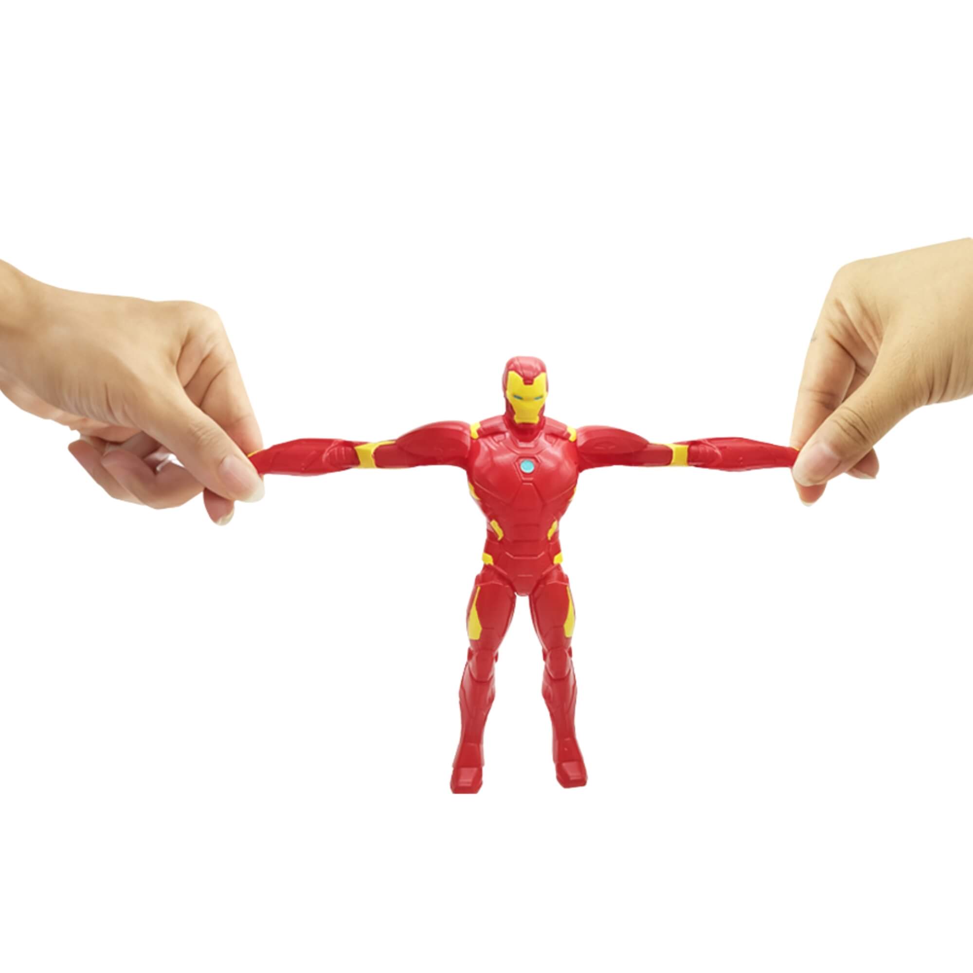 Boneco de Esticar Articulado Vingadores Marvel Sortido e Unitário Toyng - 059817