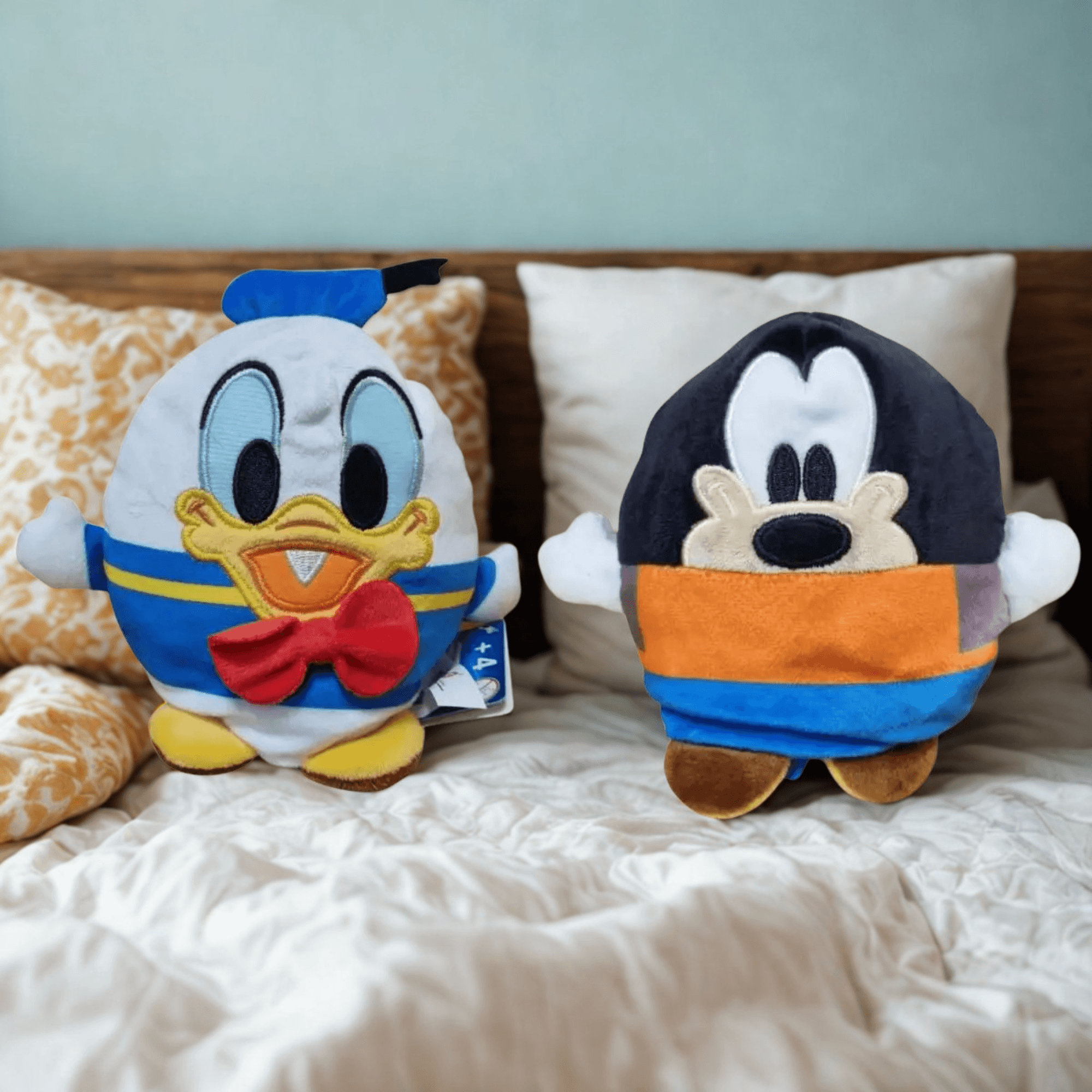 Pelúcia Donald e Pateta 2 Em 1 Disney Infantil Sortido E Unitário 6-12 Peças Toyng - 061346