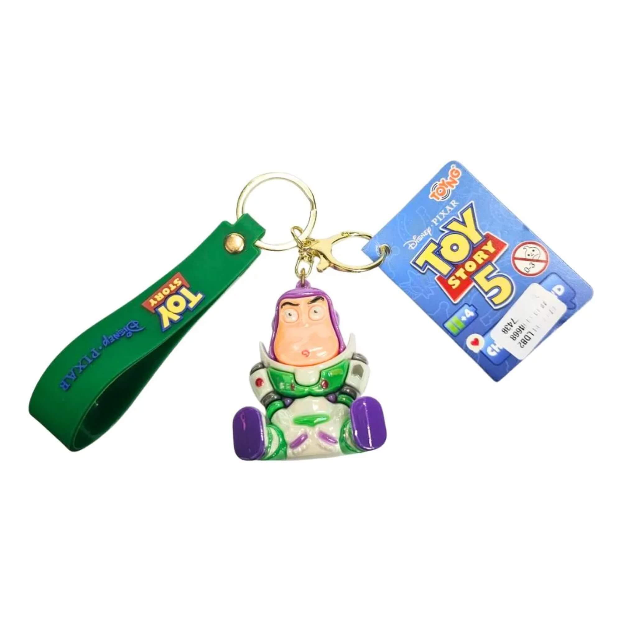 Chaveiro 3D Disney Toy Story Sortido e Unitário Toyng - 061709