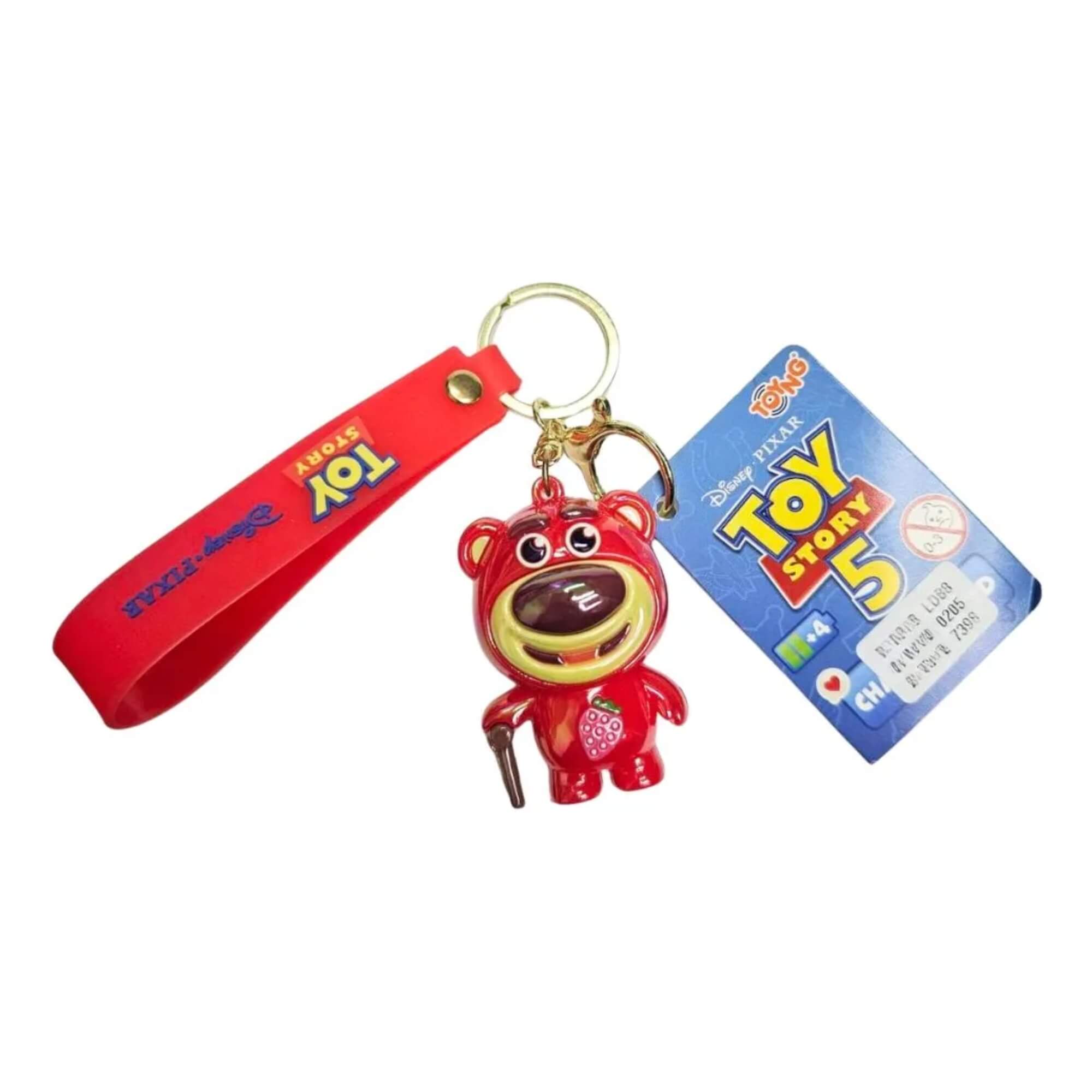 Chaveiro 3D Disney Toy Story Sortido e Unitário Toyng - 061709
