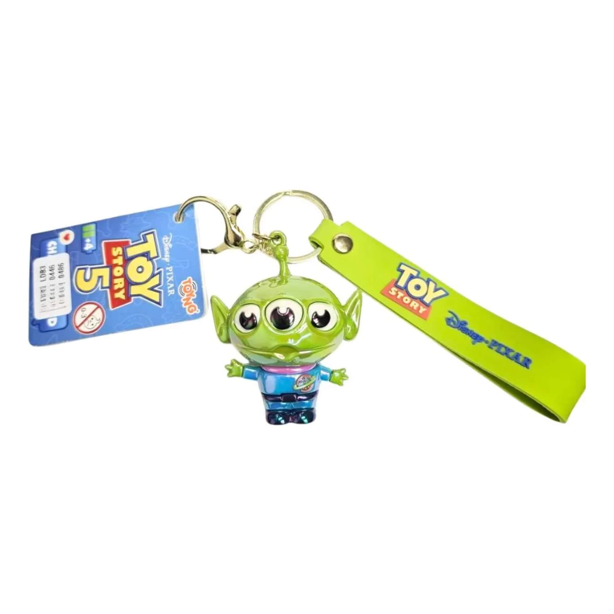 Chaveiro 3D Disney Toy Story Sortido e Unitário Toyng - 061709