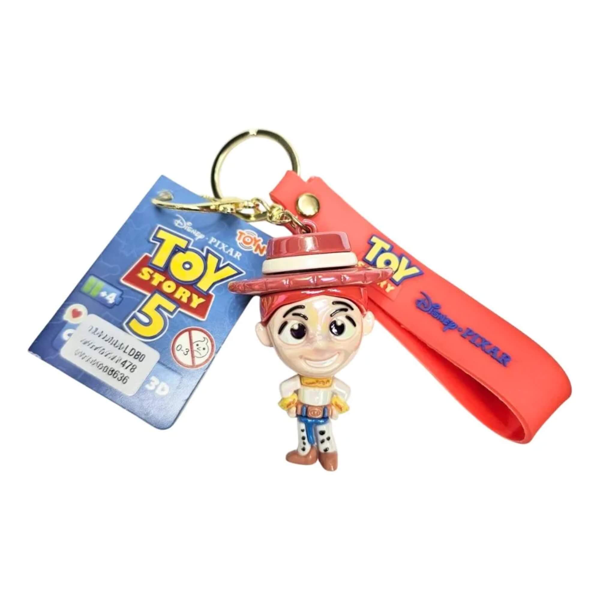Chaveiro 3D Disney Toy Story Sortido e Unitário Toyng - 061709