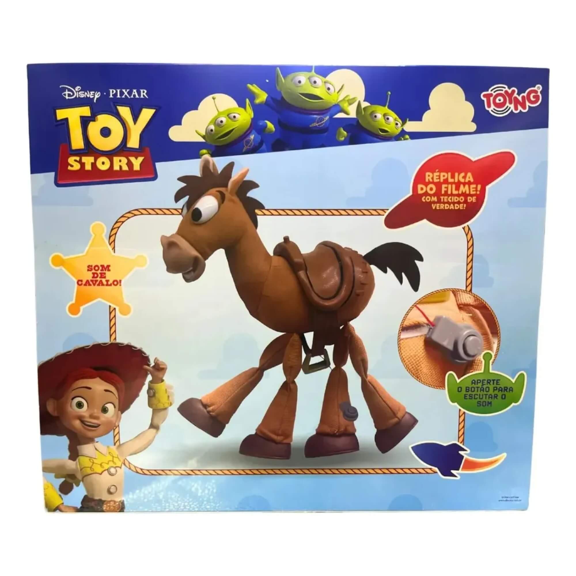 Boneco Bala no Alvo Toy Story de Tecido com Som Toyng - 065141
