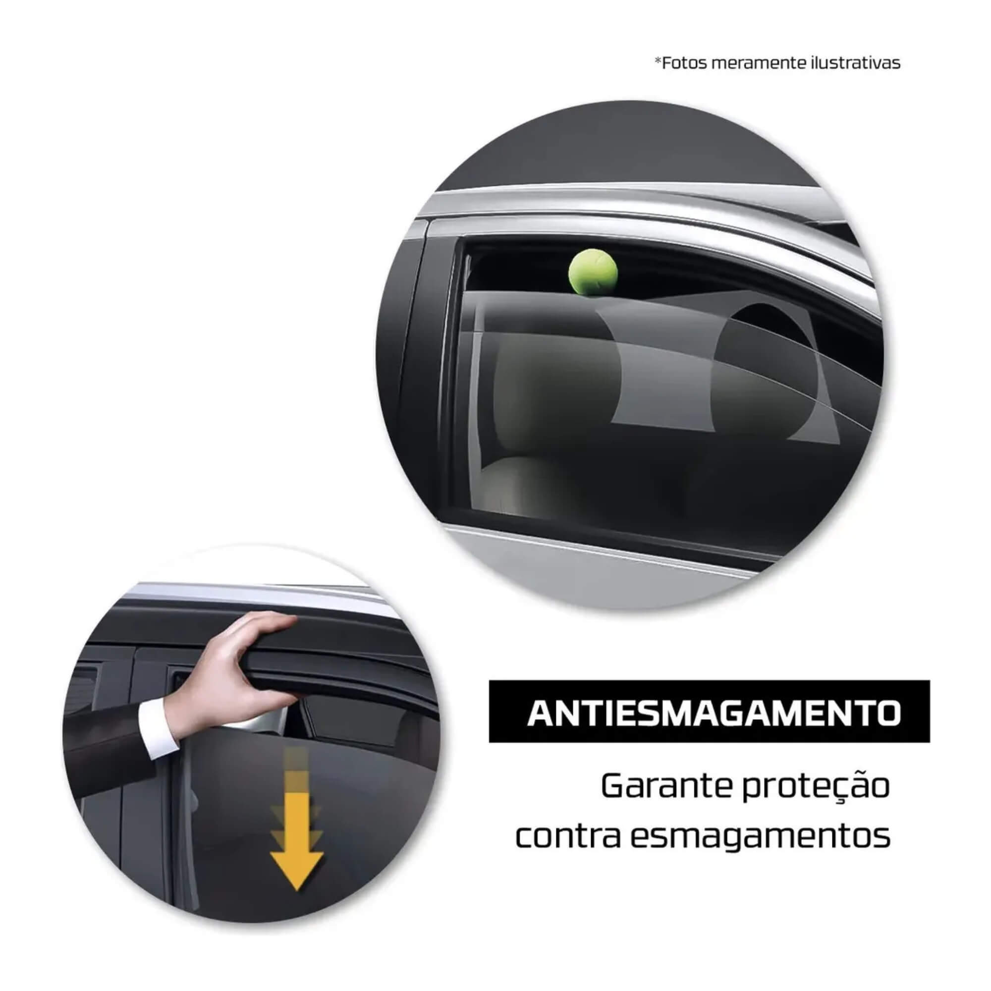 Módulo Automação de Vidros Elétricos compatível c/ Wr-v 2025/2026 Tury - PRO4.78CE