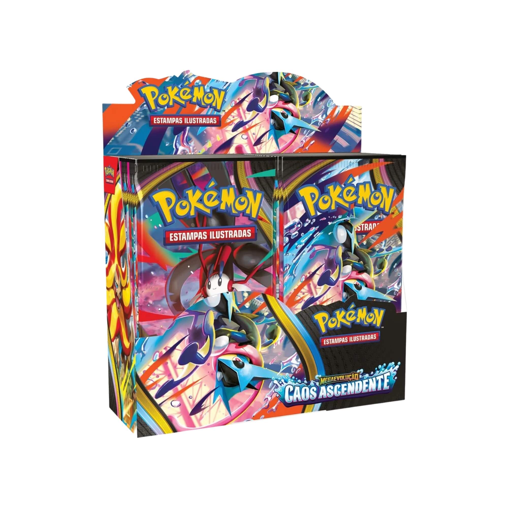 Booster Box Pokemon ME04 Caos Ascendente c/ 36 boosters Copag - 36919
