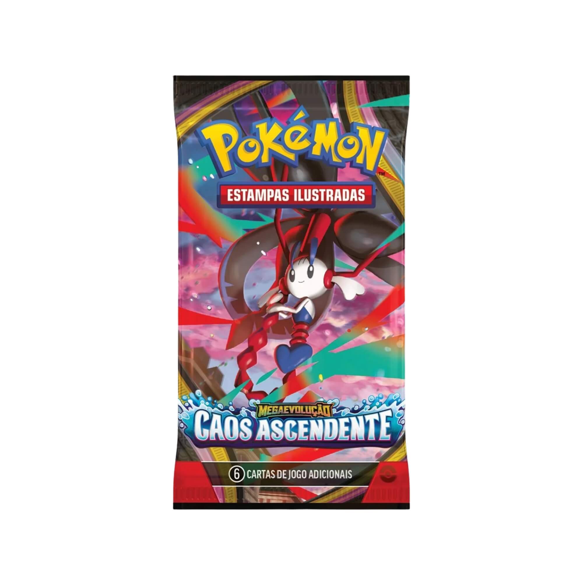 Pokemon Blister Triplo ME04 Caos Ascendente - Charmeleon Copag - 36928 unitario