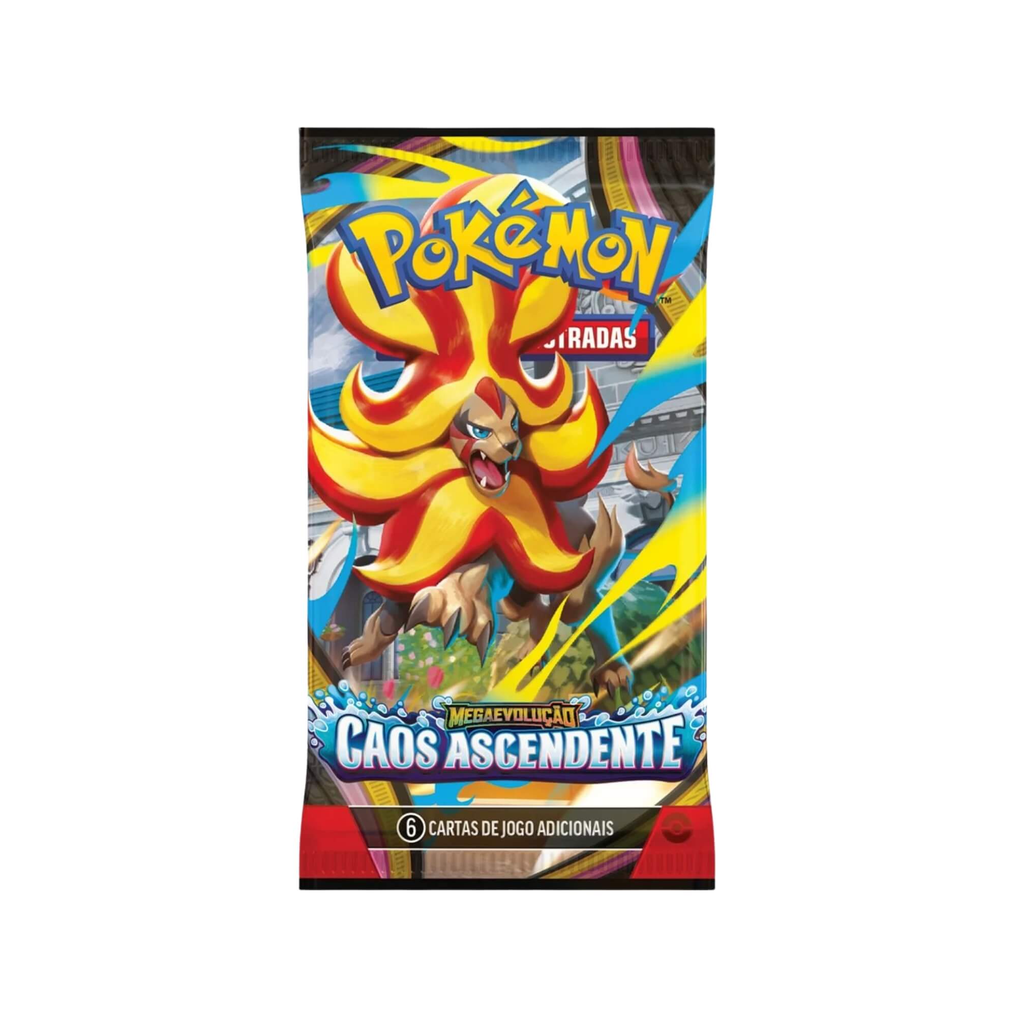 Pokemon Blister Triplo ME04 Caos Ascendente - Charmeleon Copag - 36928 unitario