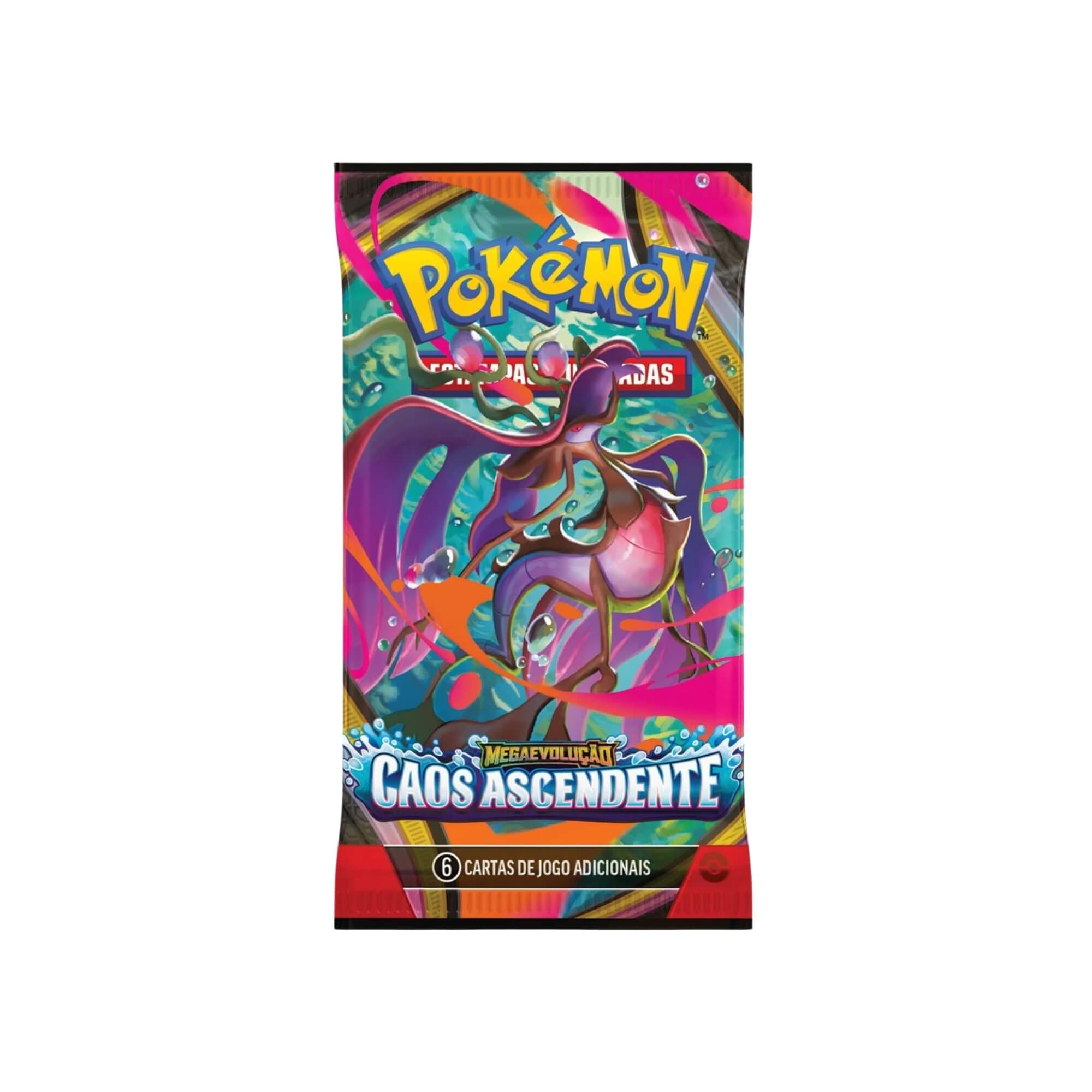 Pokemon Blister Quádruplo ME04 Caos Ascendente - Toxel Copag - 36932 unitário
