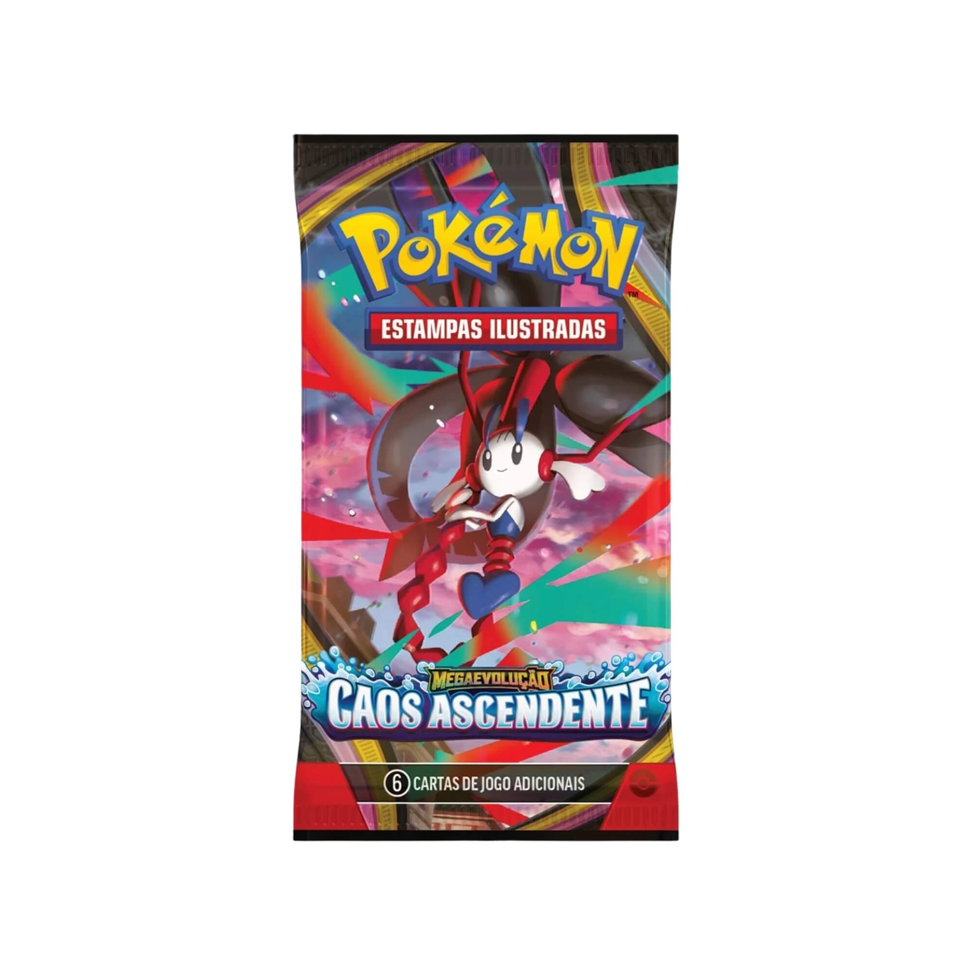 Pokemon Blister Quádruplo ME04 Caos Ascendente - Toxel Copag - 36932 unitário