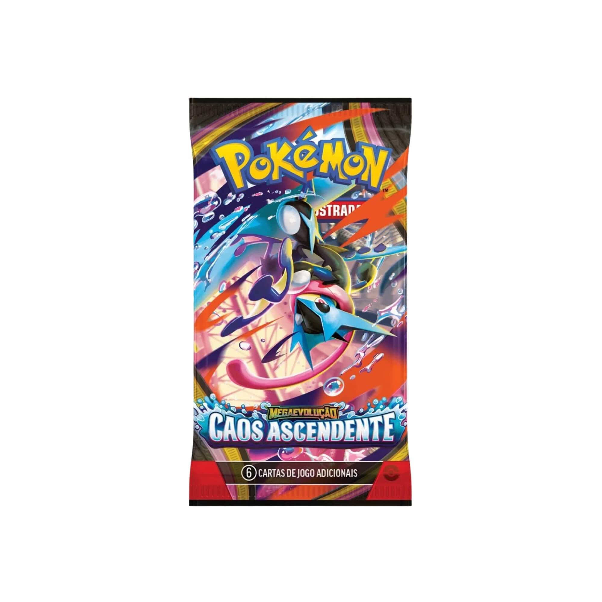 Pokemon Blister Quádruplo ME04 Caos Ascendente - Toxel Copag - 36932 unitário