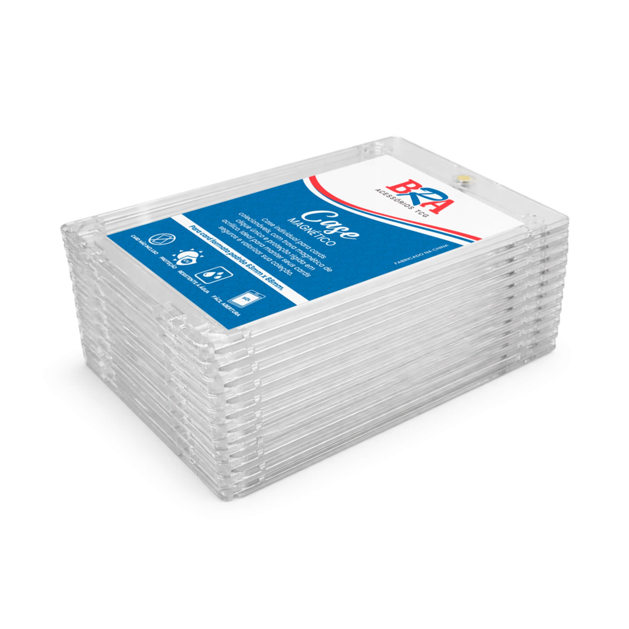 Case Magnético para TCG 4mm 10 Unidades BRA - BC-3002