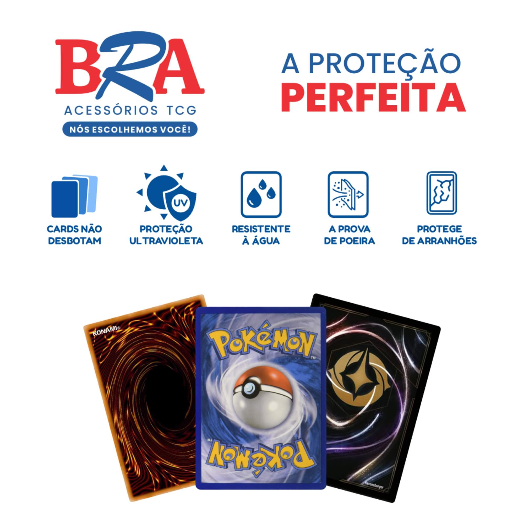 Estojo Acrílico para TCG 10 Unidades BRA - BC-3021