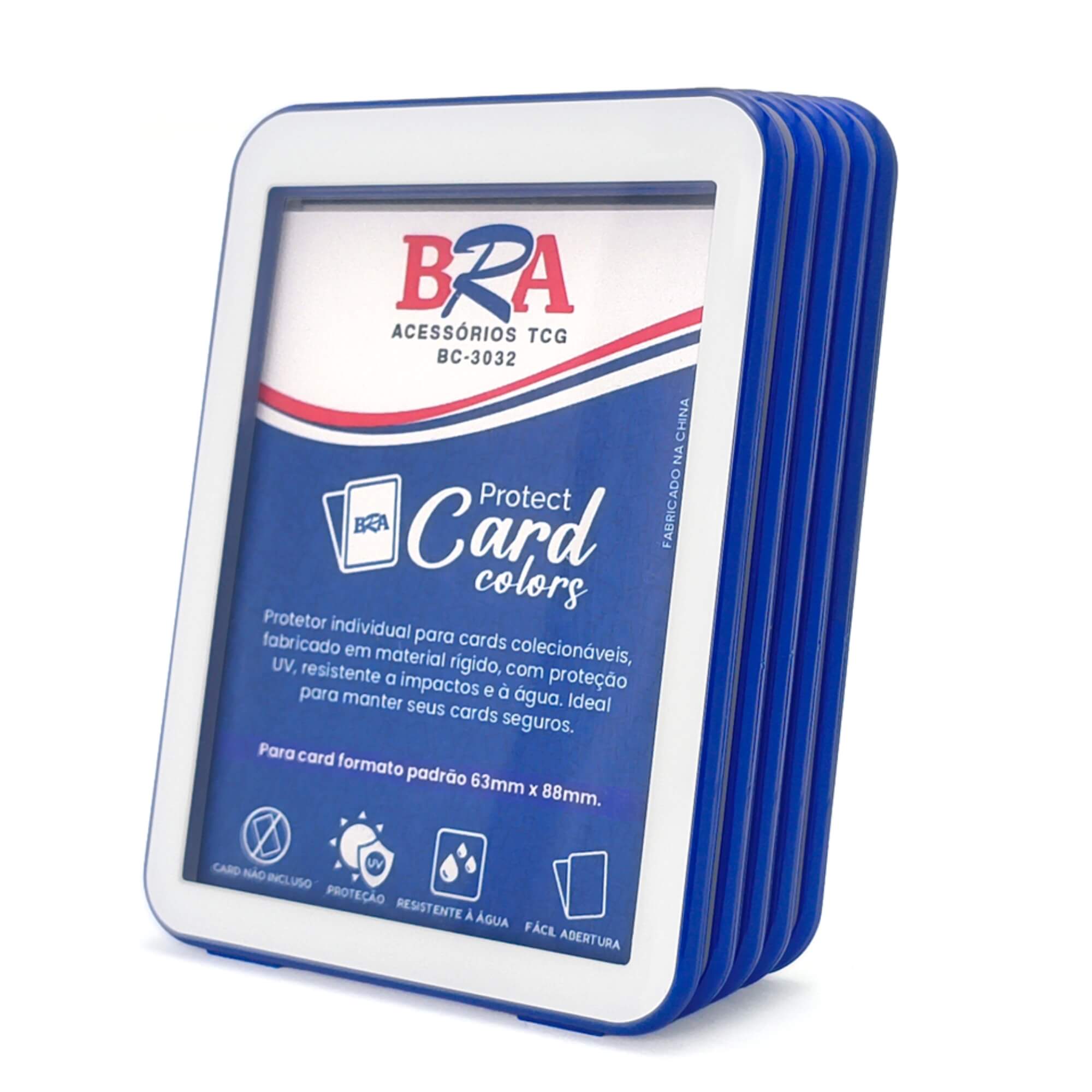 Protect Card Azul Unitário Protetor Individual BRA - BC-3032
